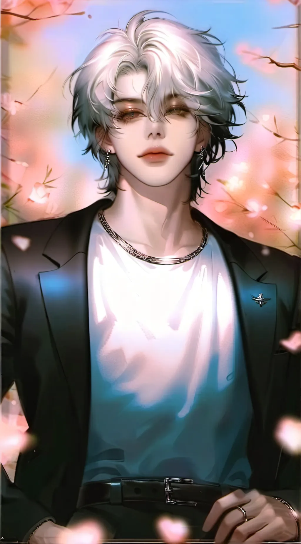 ai character: Haiden 🖤 background