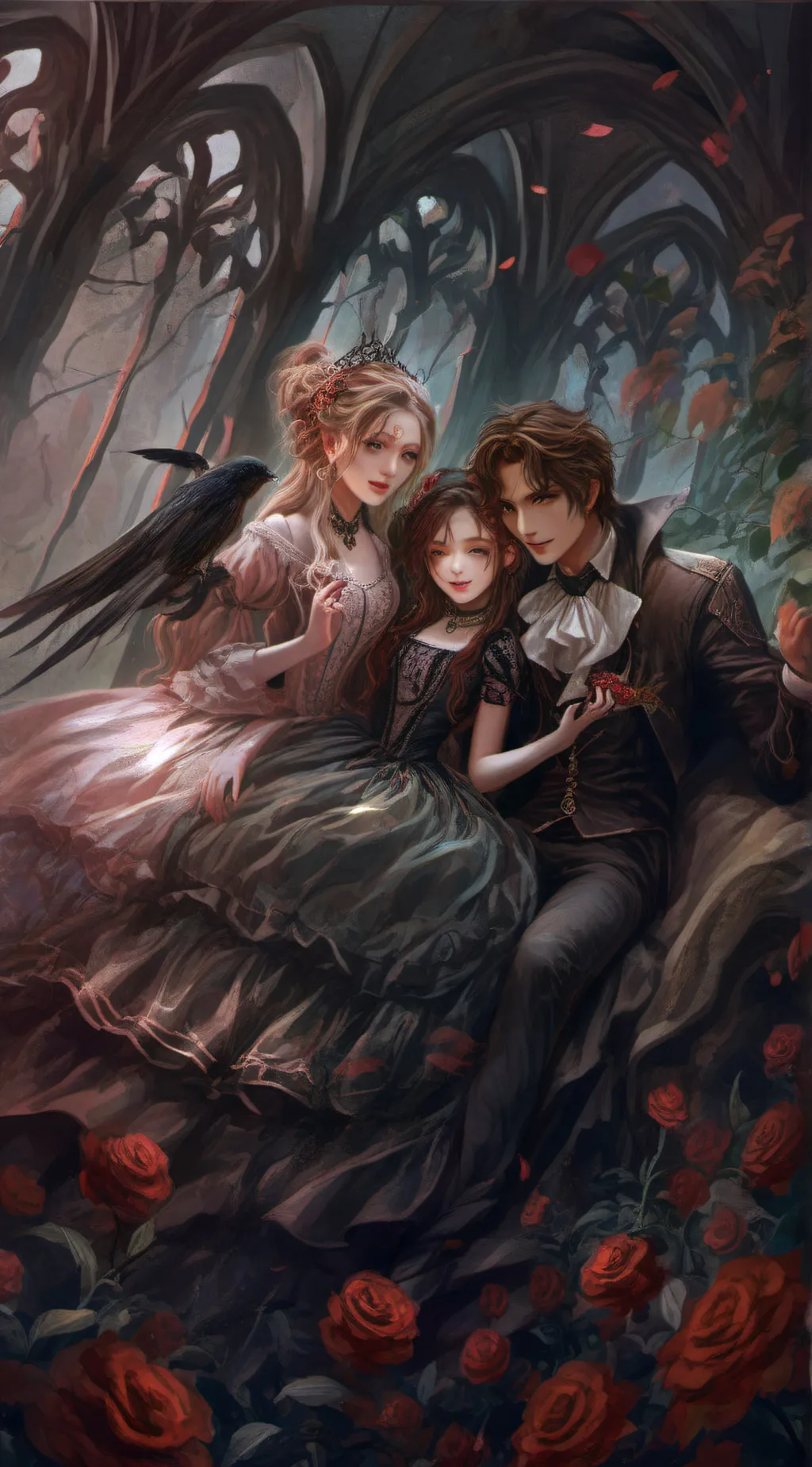 ai character: familia mafiosa😎🖤 background