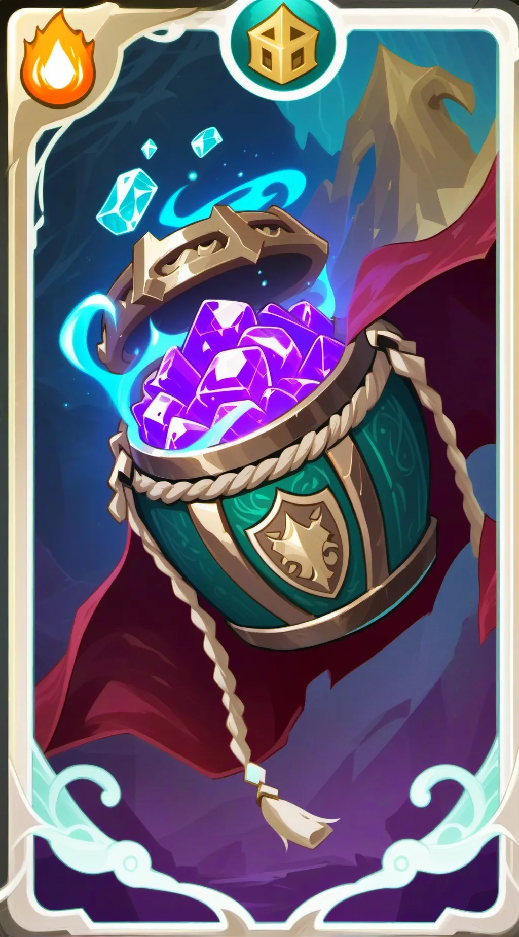 ai character: (sack) background