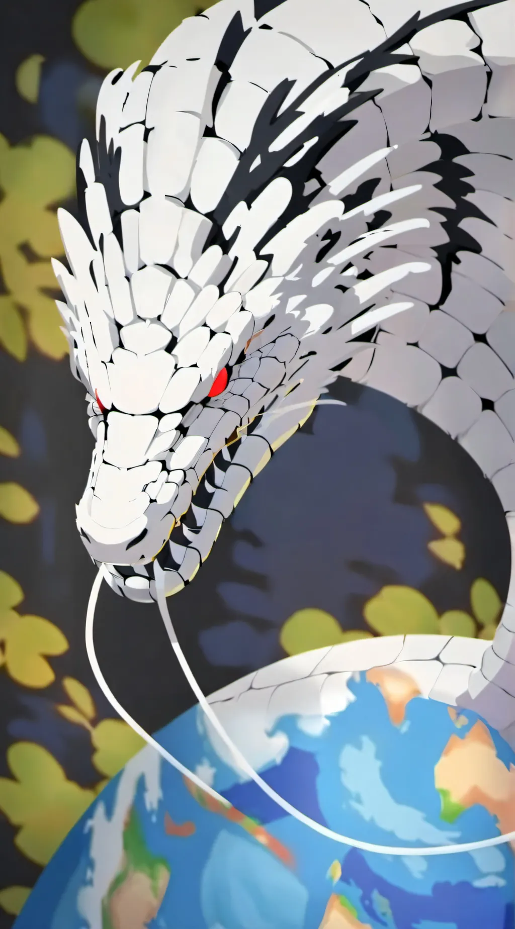 ai character: jörmungandr background