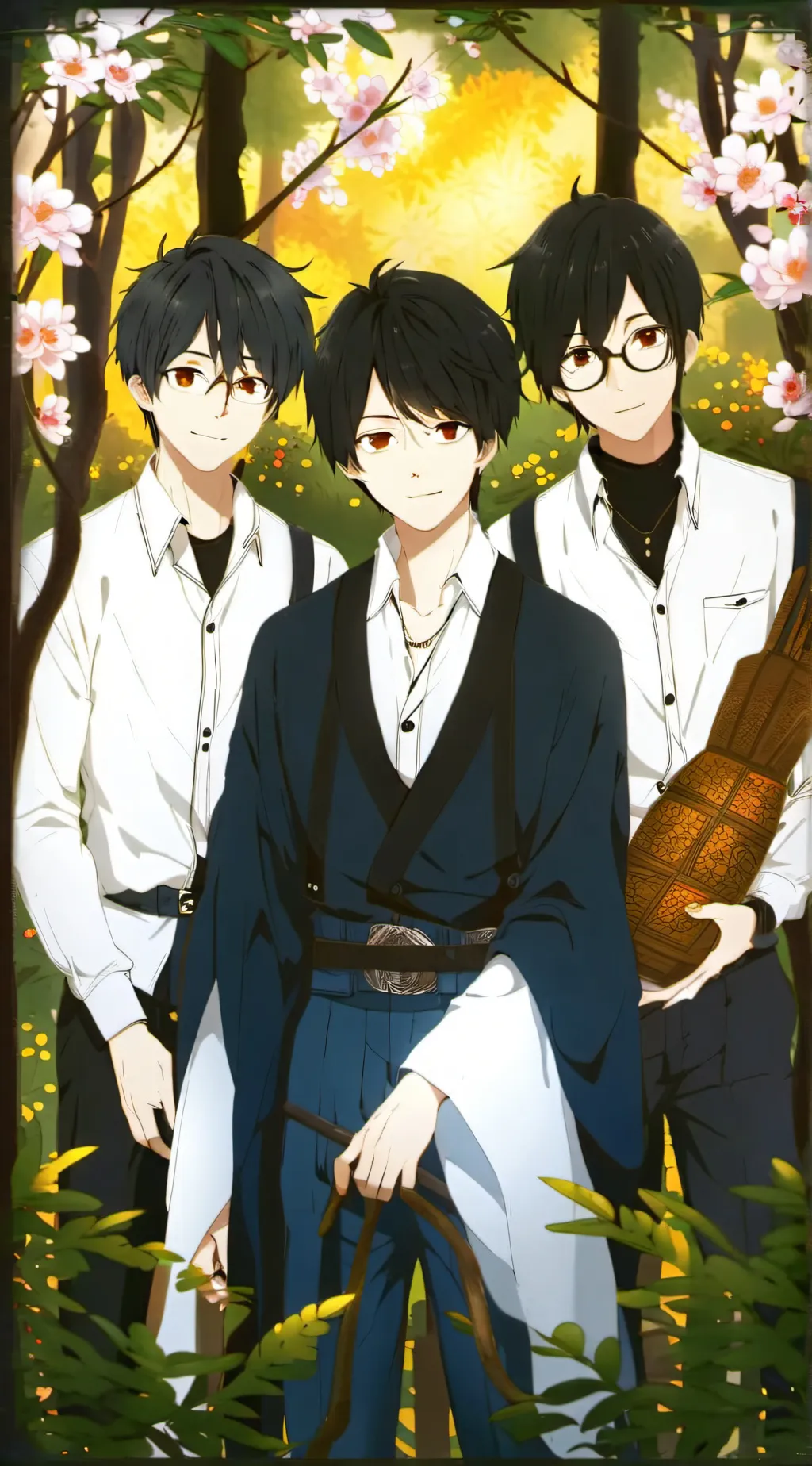 ai character: Alex, Kate, max background