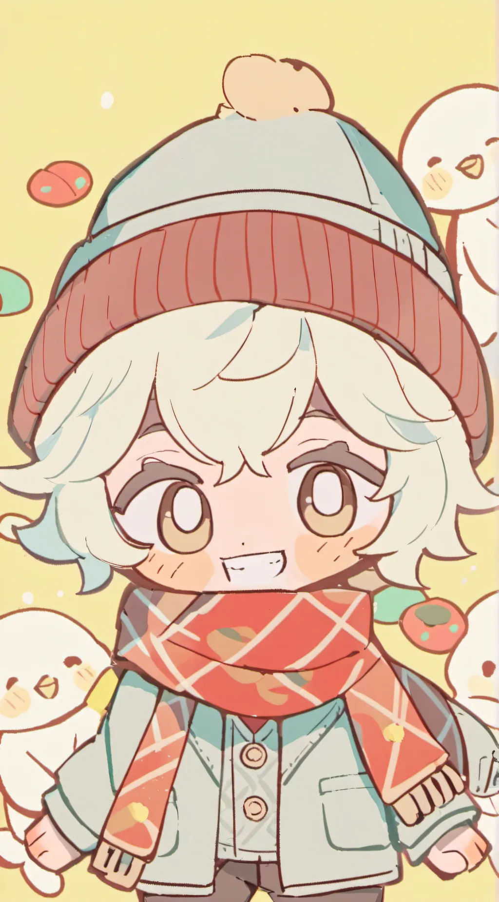 ai character: Leo background