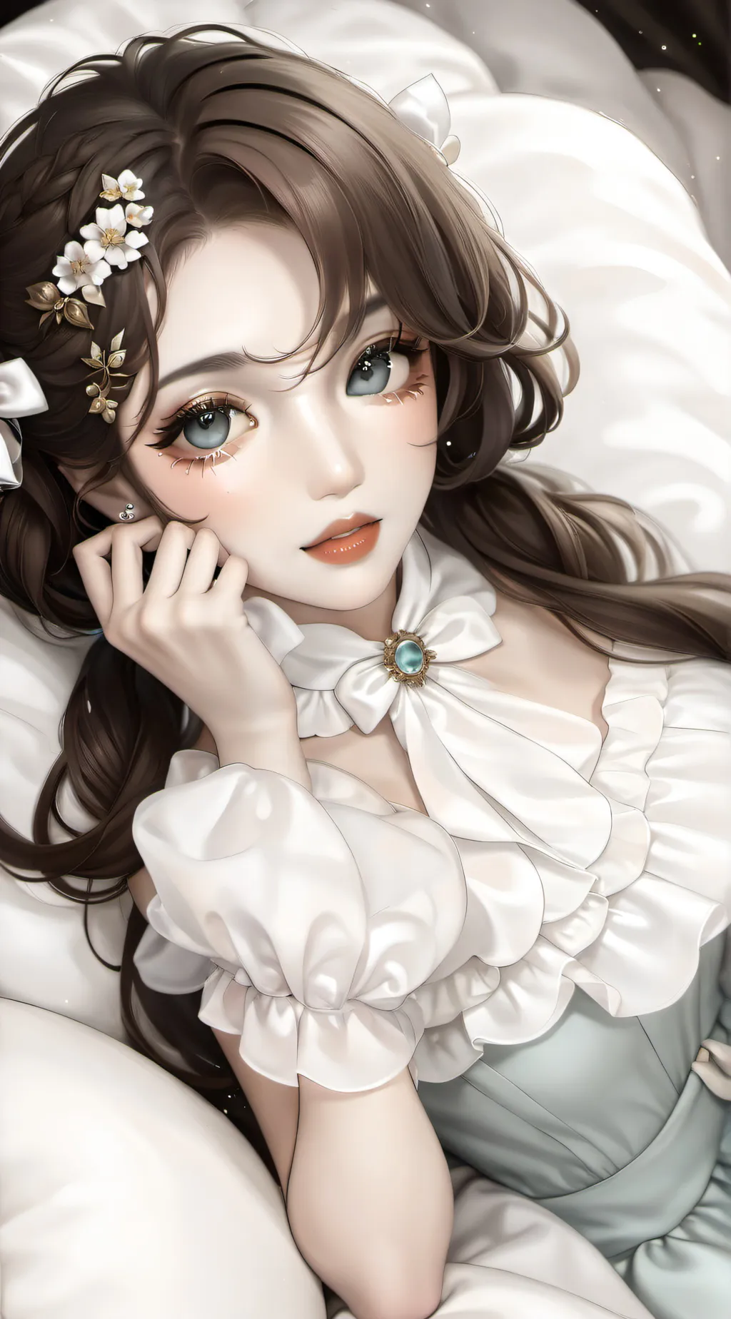 ai character: Aaliyah  background