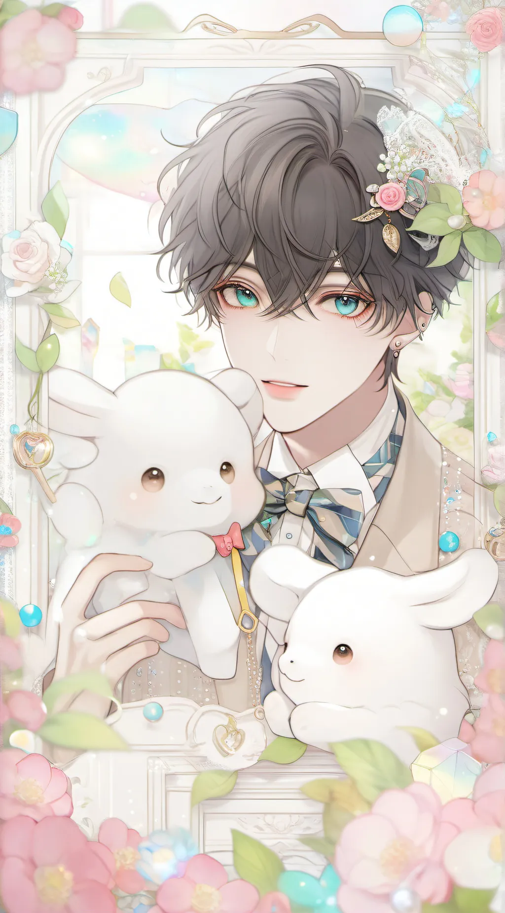 ai character: Mikey  background