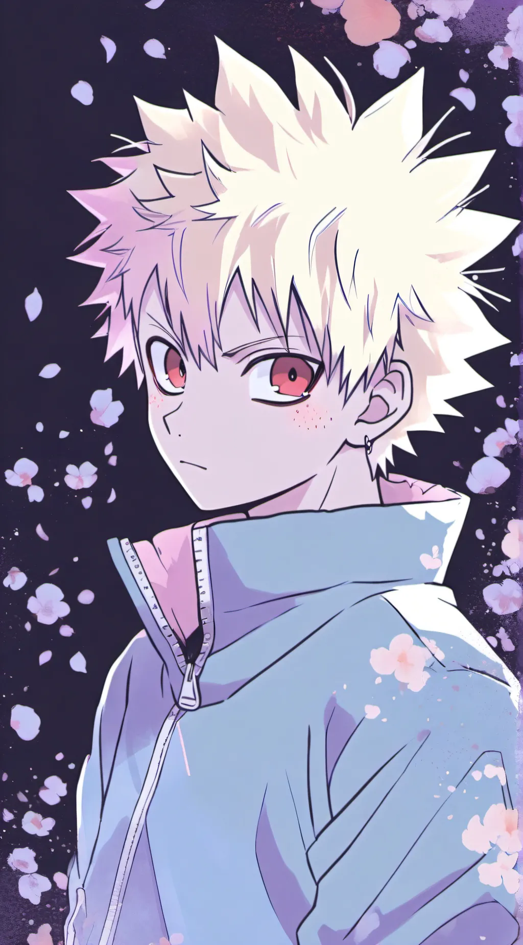 ai character: BAKUGOU background