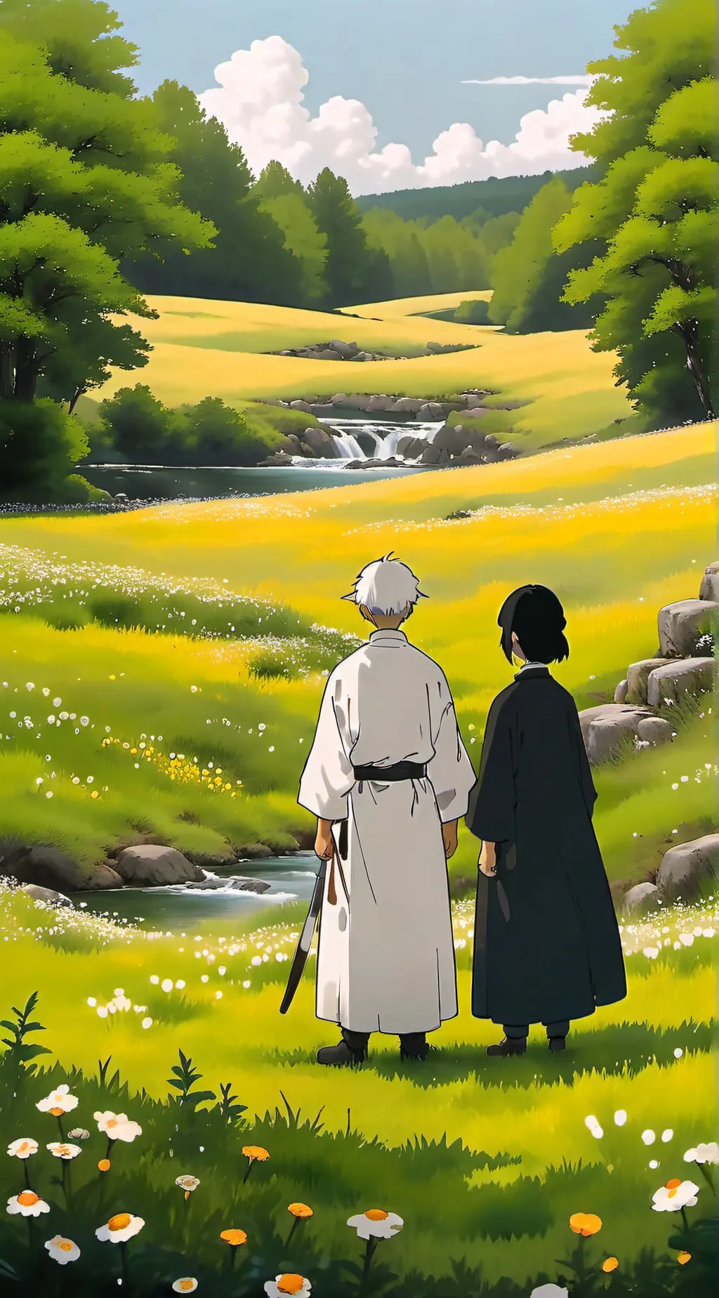 ai character: Road trip background