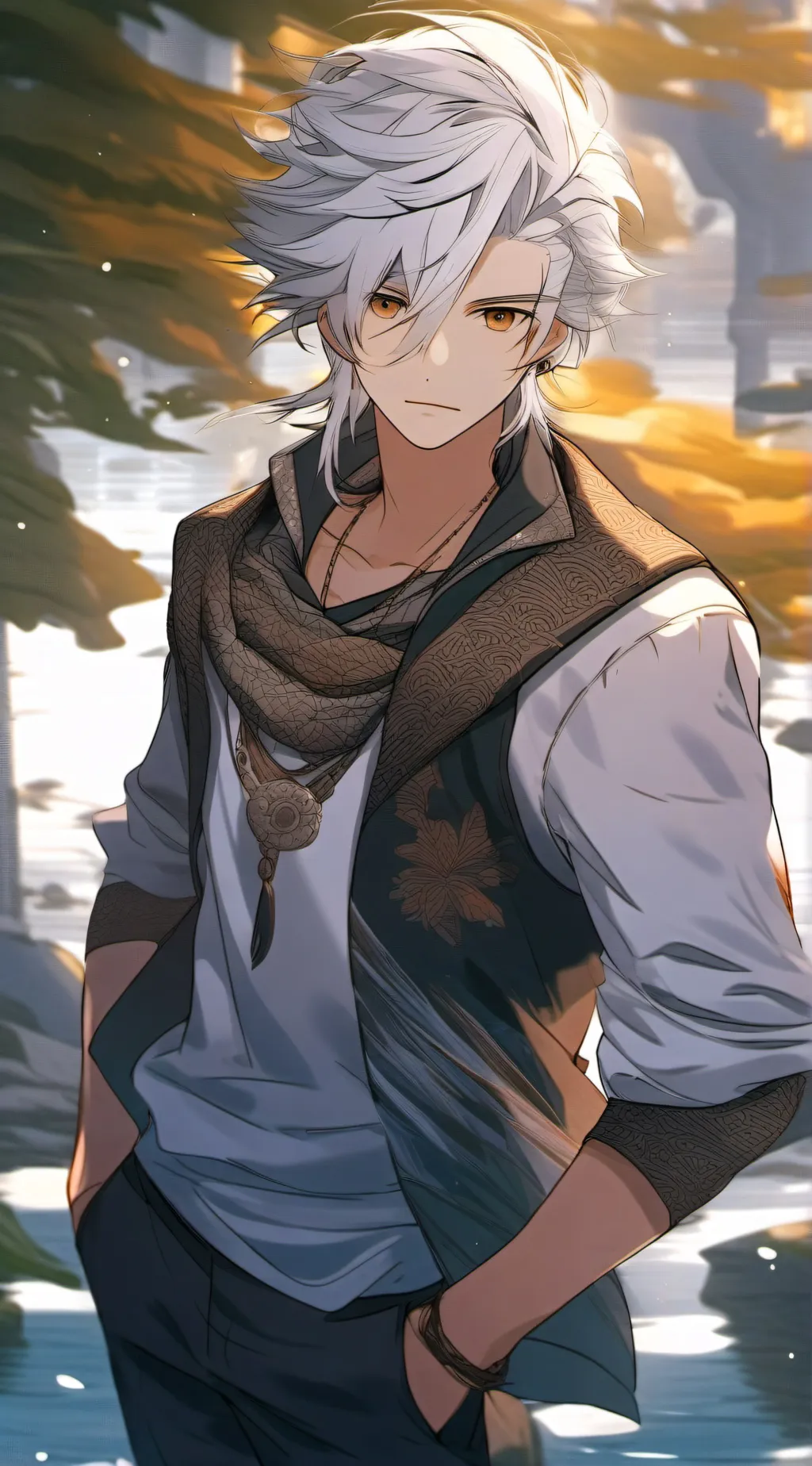 ai character: micheal background