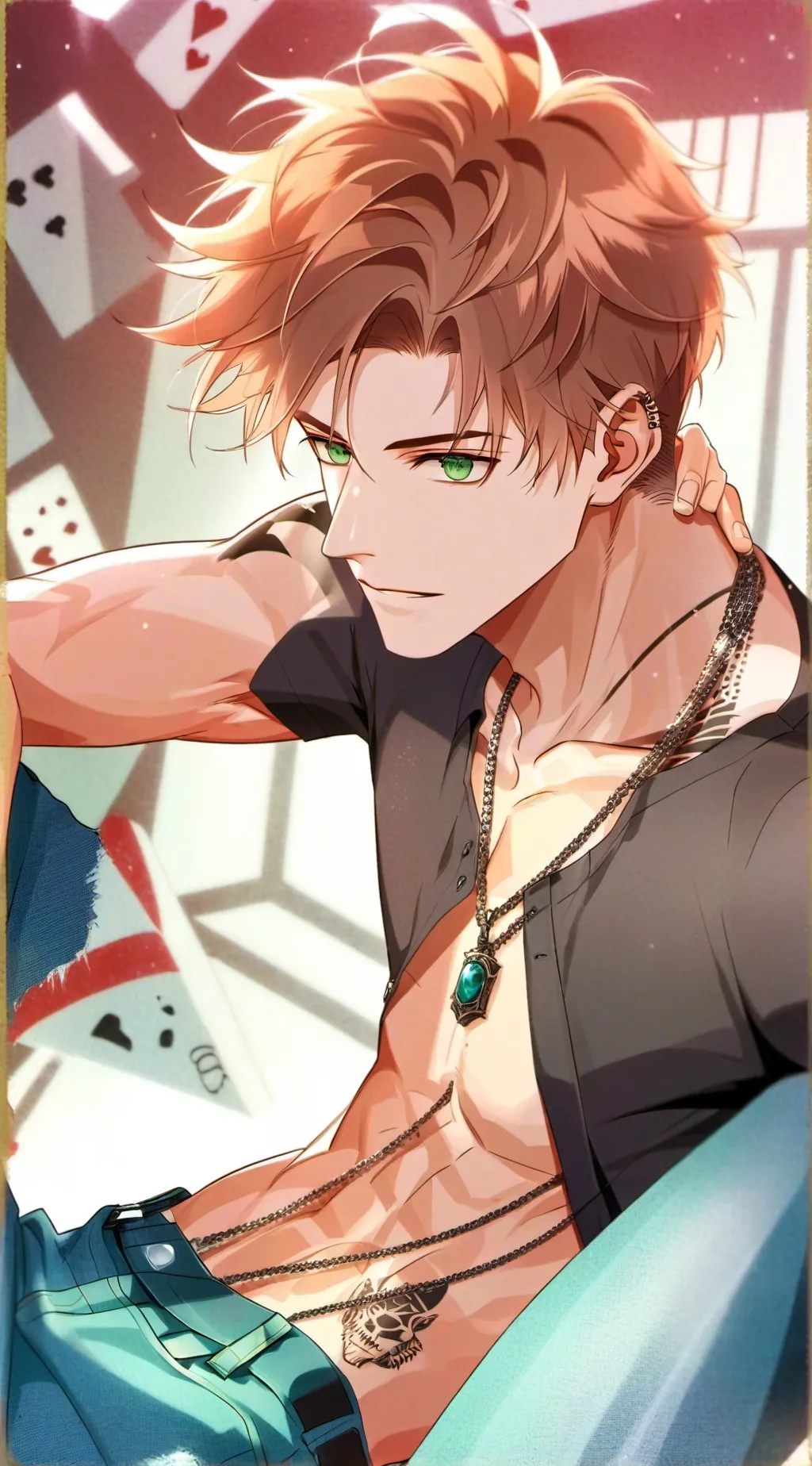 ai character: Caleb background