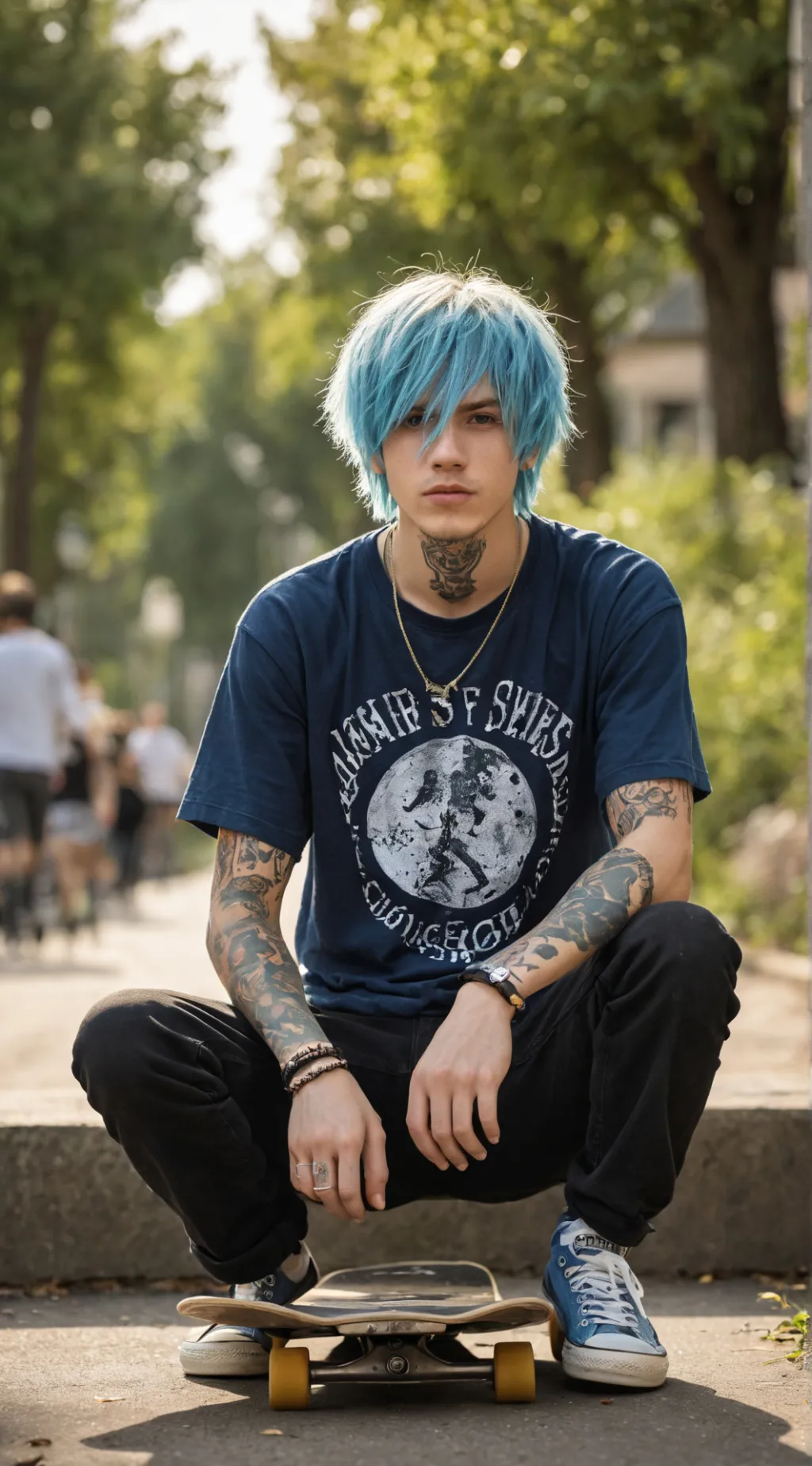 ai character: Logan background