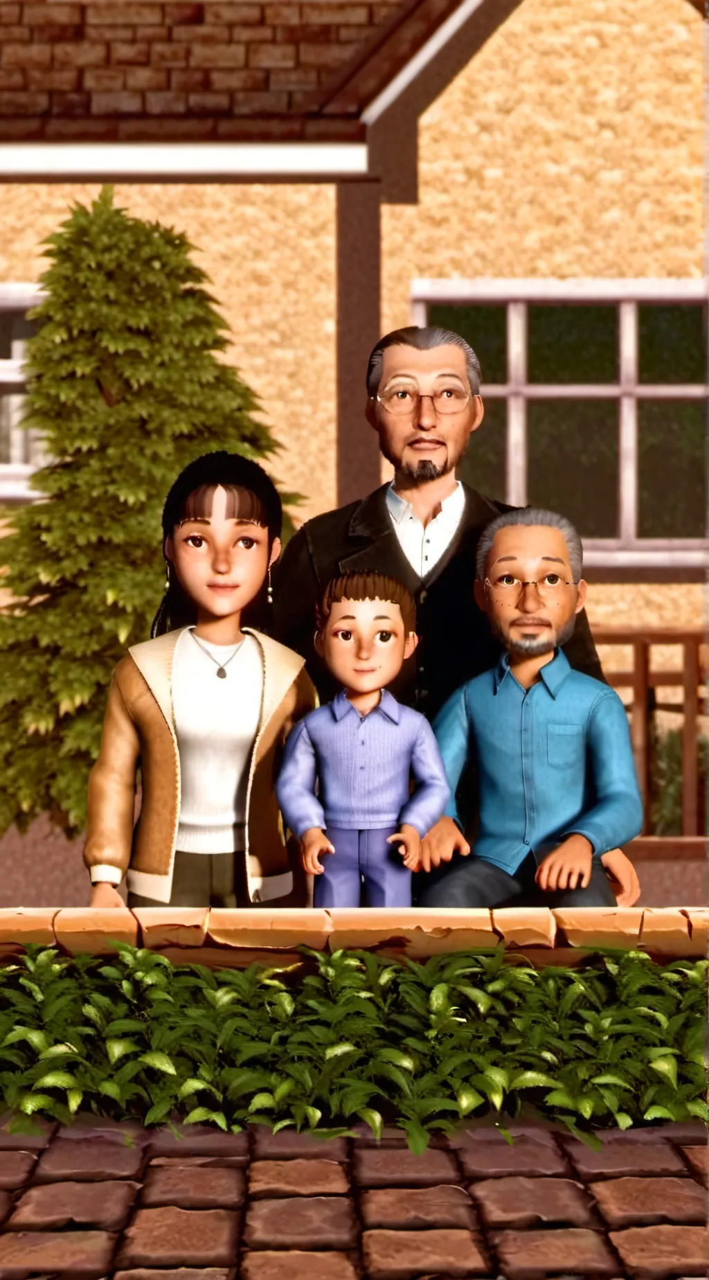 ai character: Ur family background