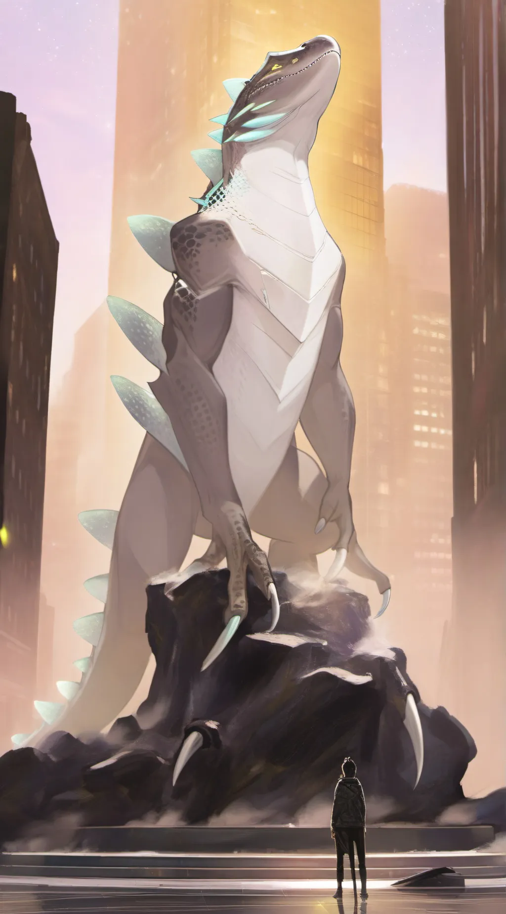 ai character: kaiju rp background