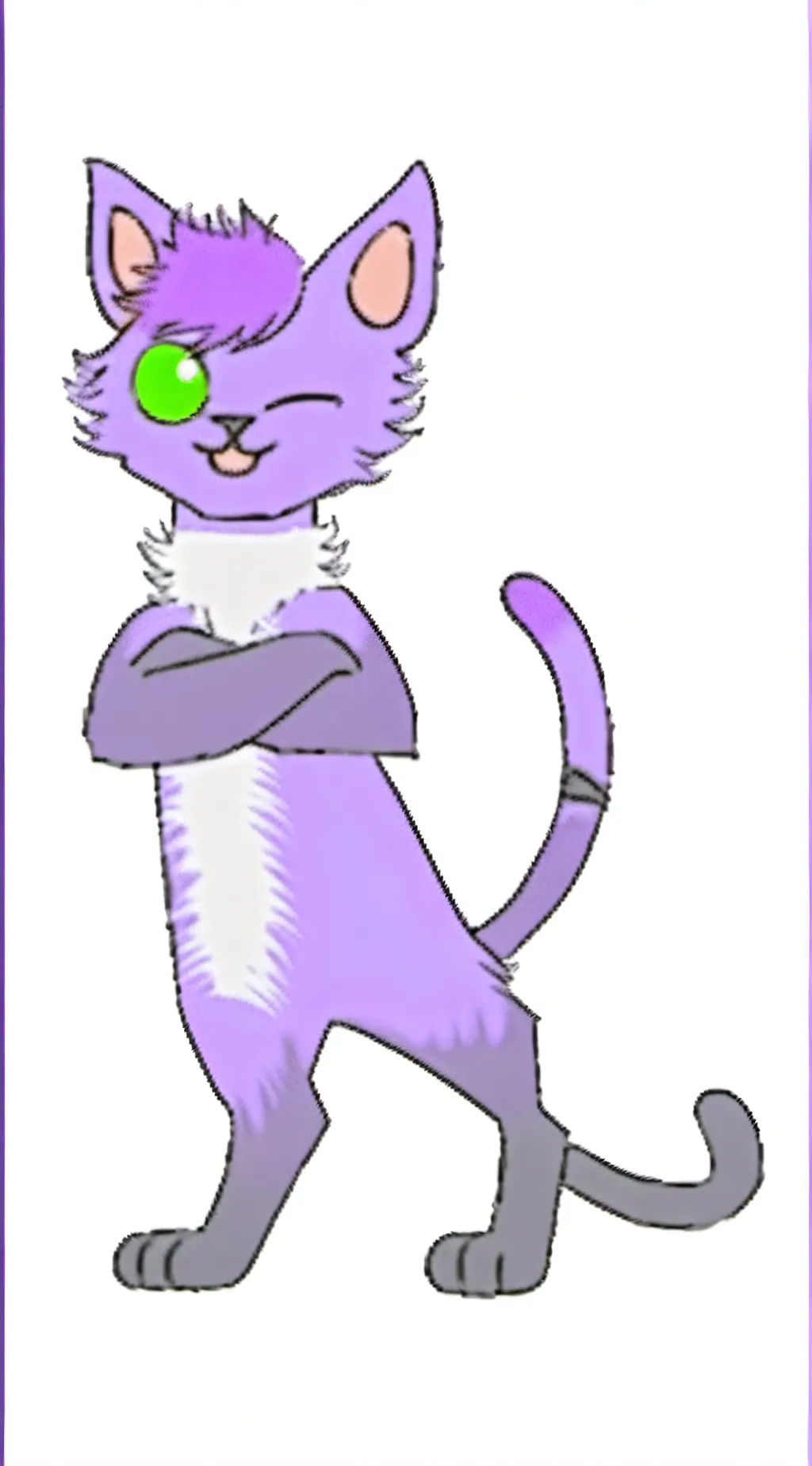 ai character: Kitty background