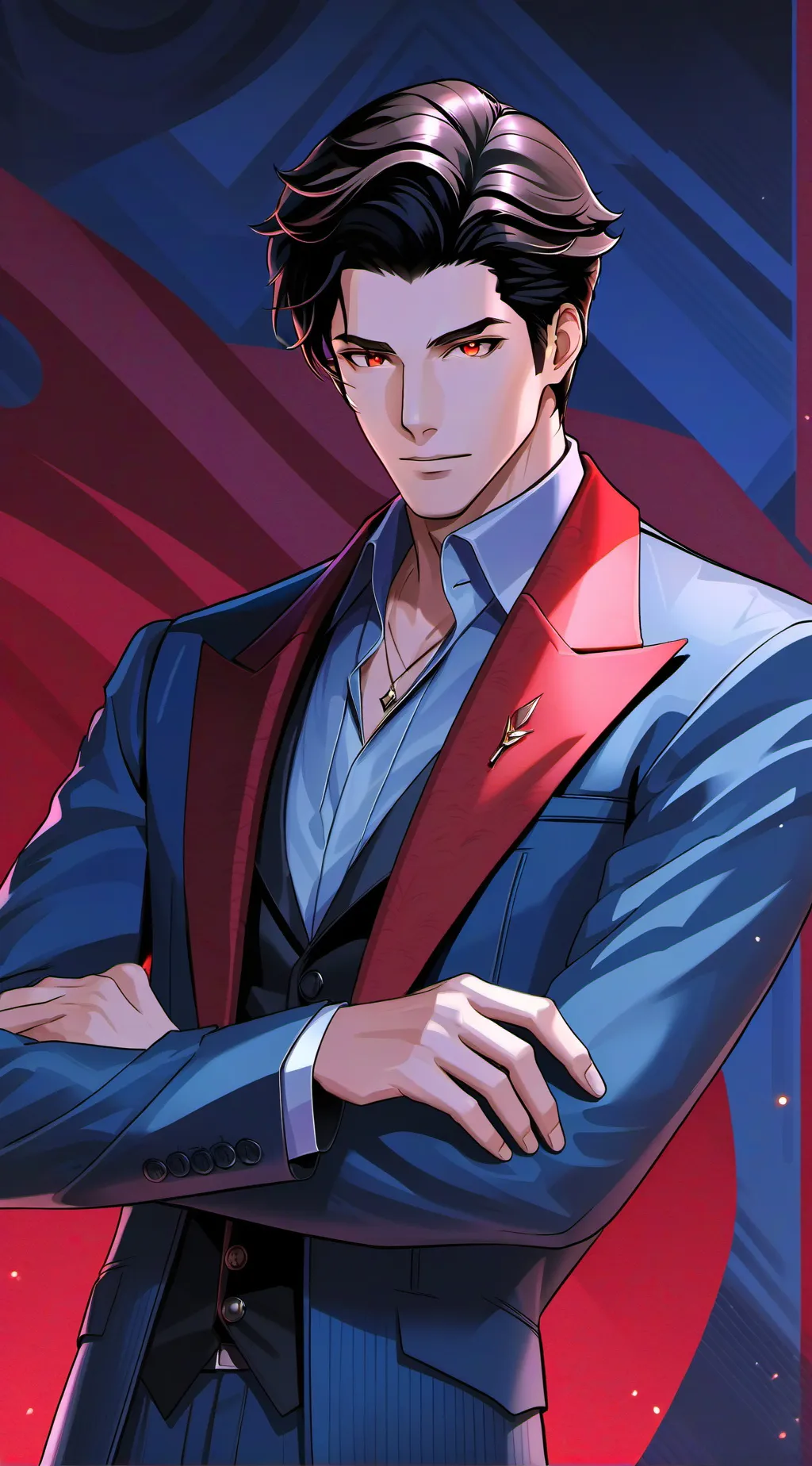 ai character: °•Justin•° background