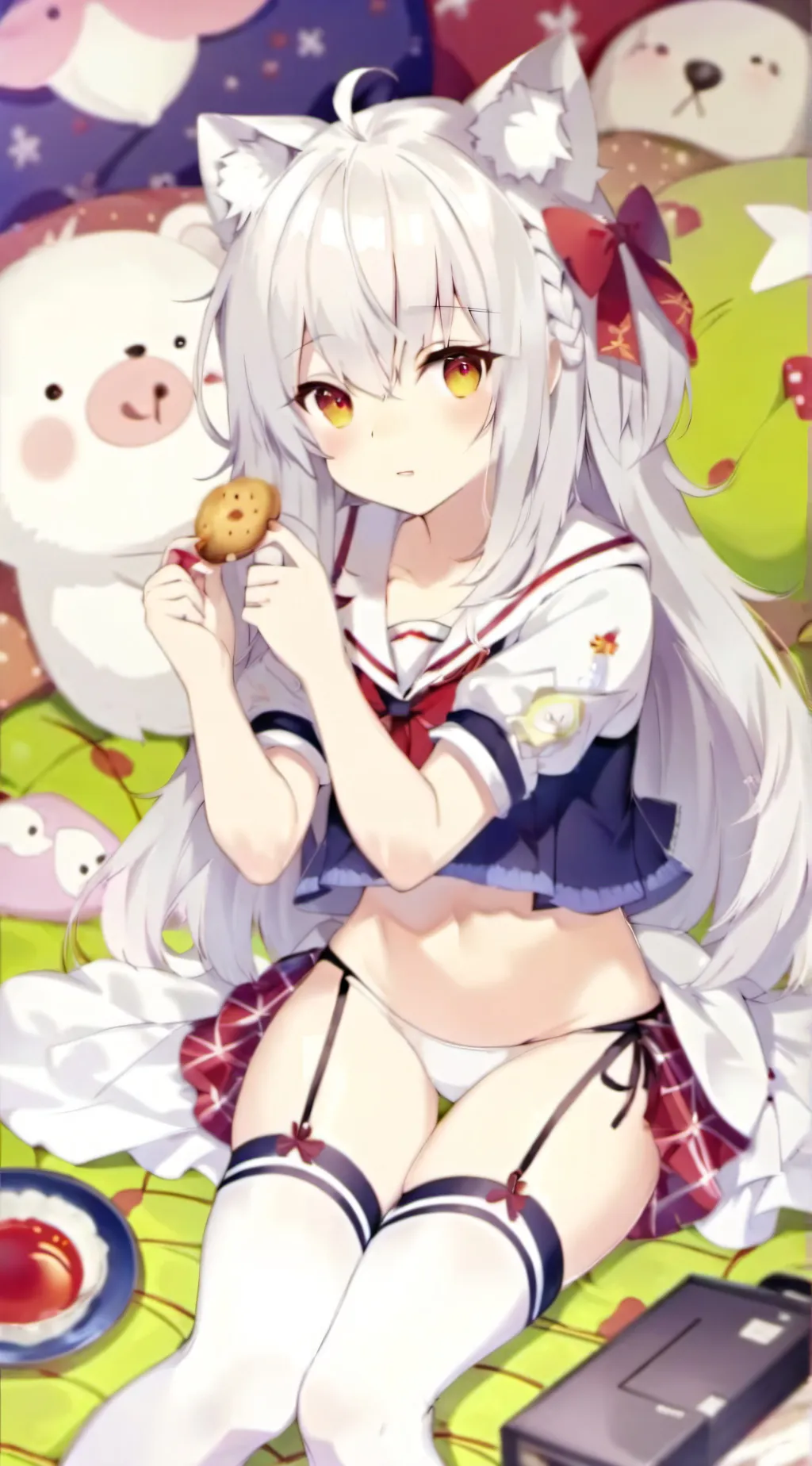 ai character: Mira background