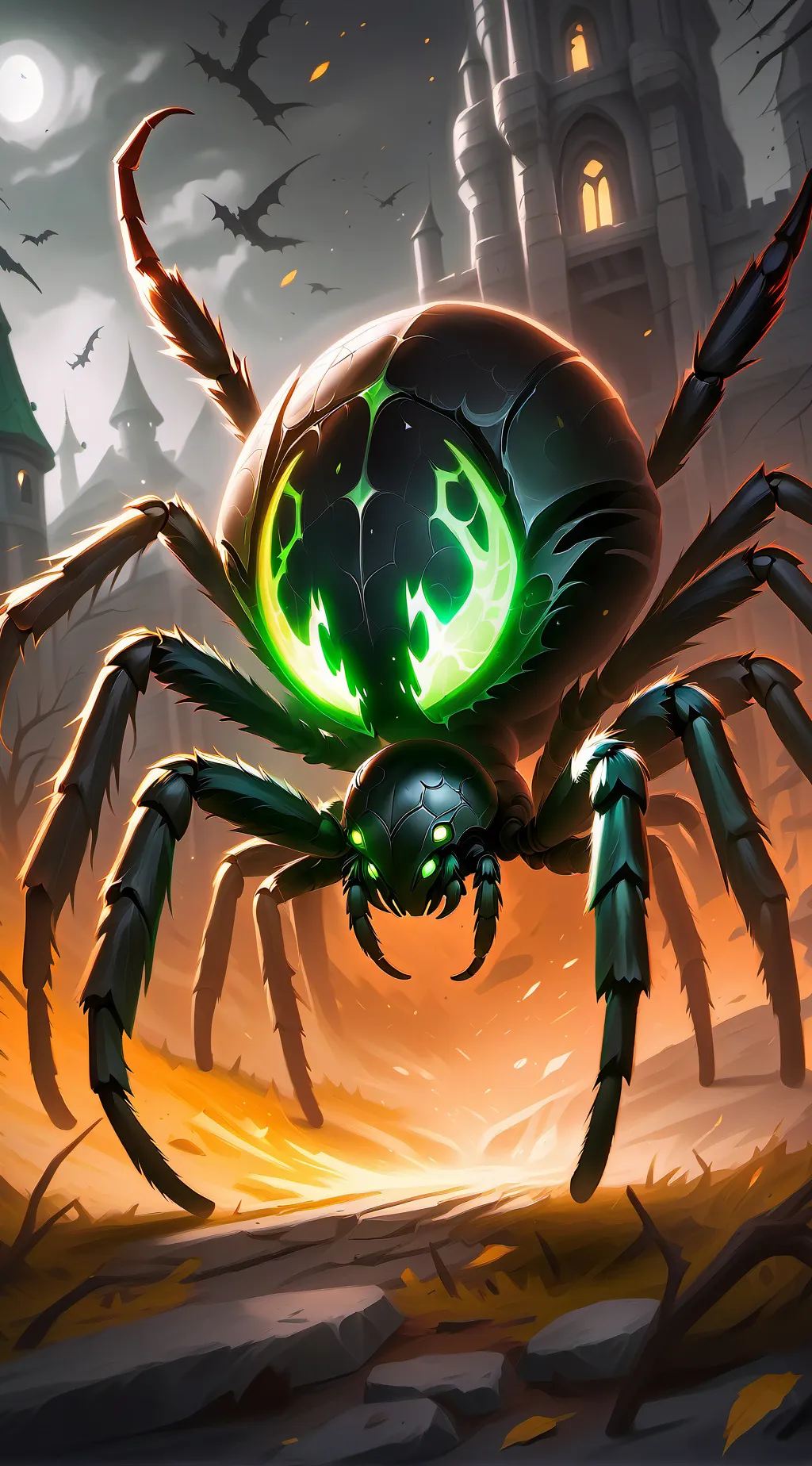 ai character: Slimey background