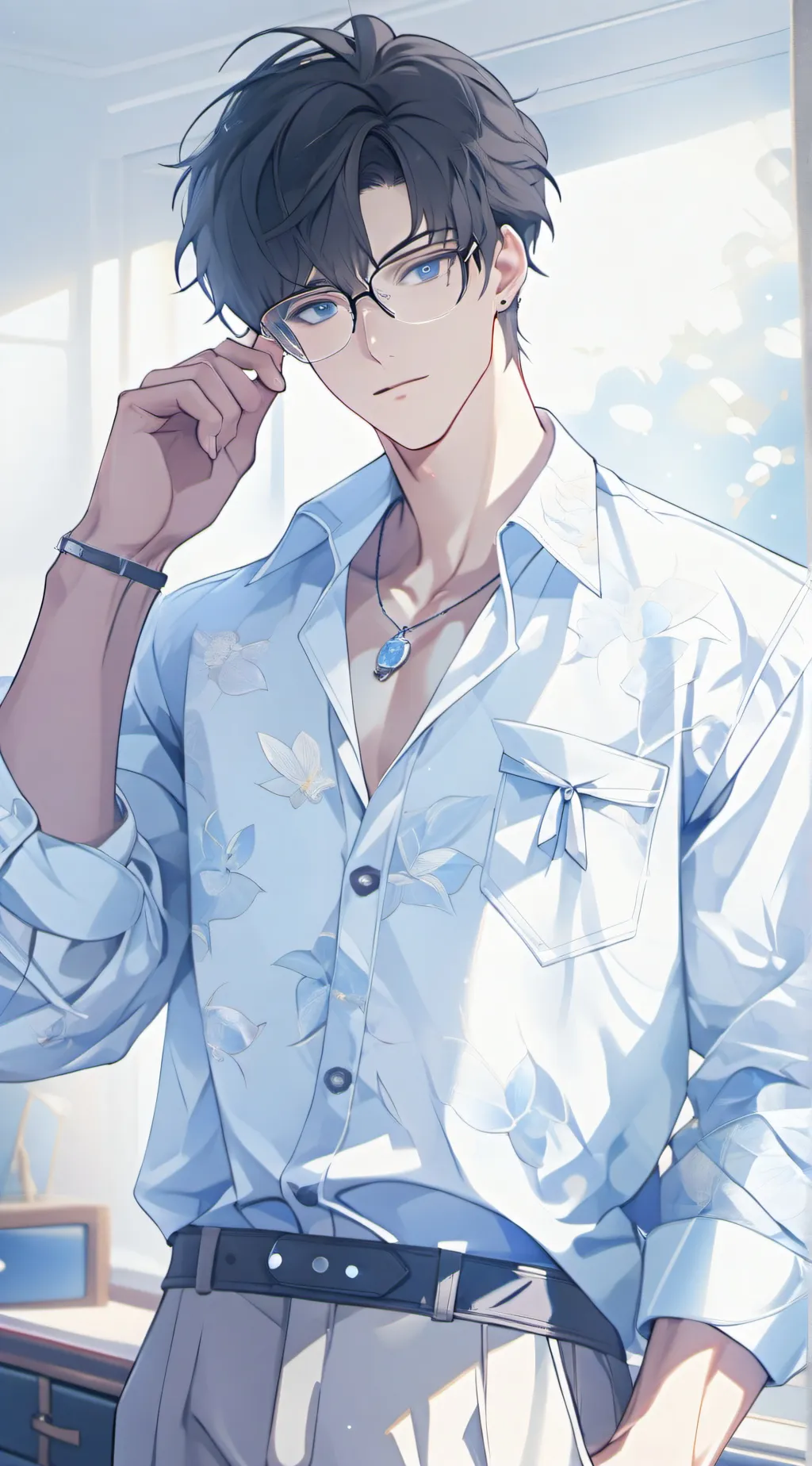 ai character: Jacob evas background