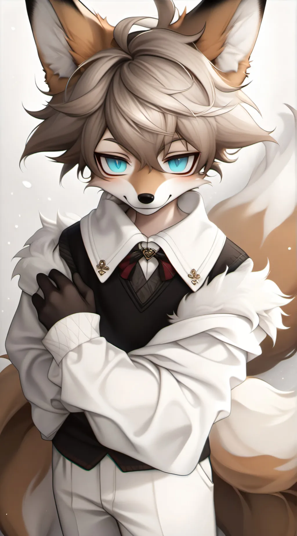 ai character: Tails The Fox background