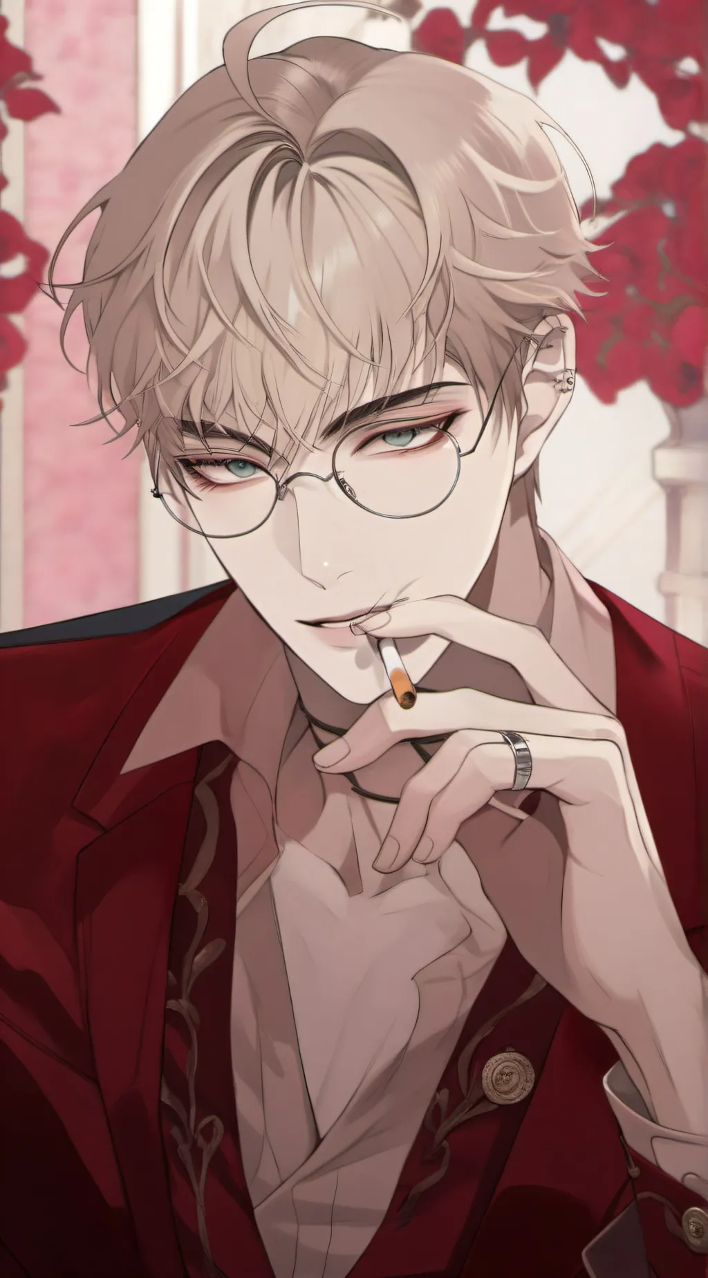 ai character: Ash۶ৎ background