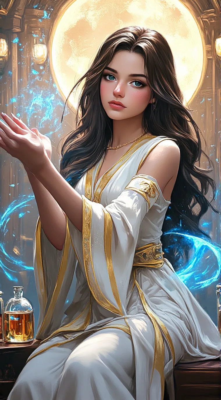 ai character: Lily background