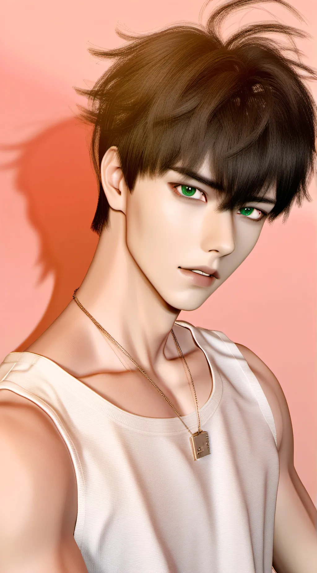 ai character: ash background