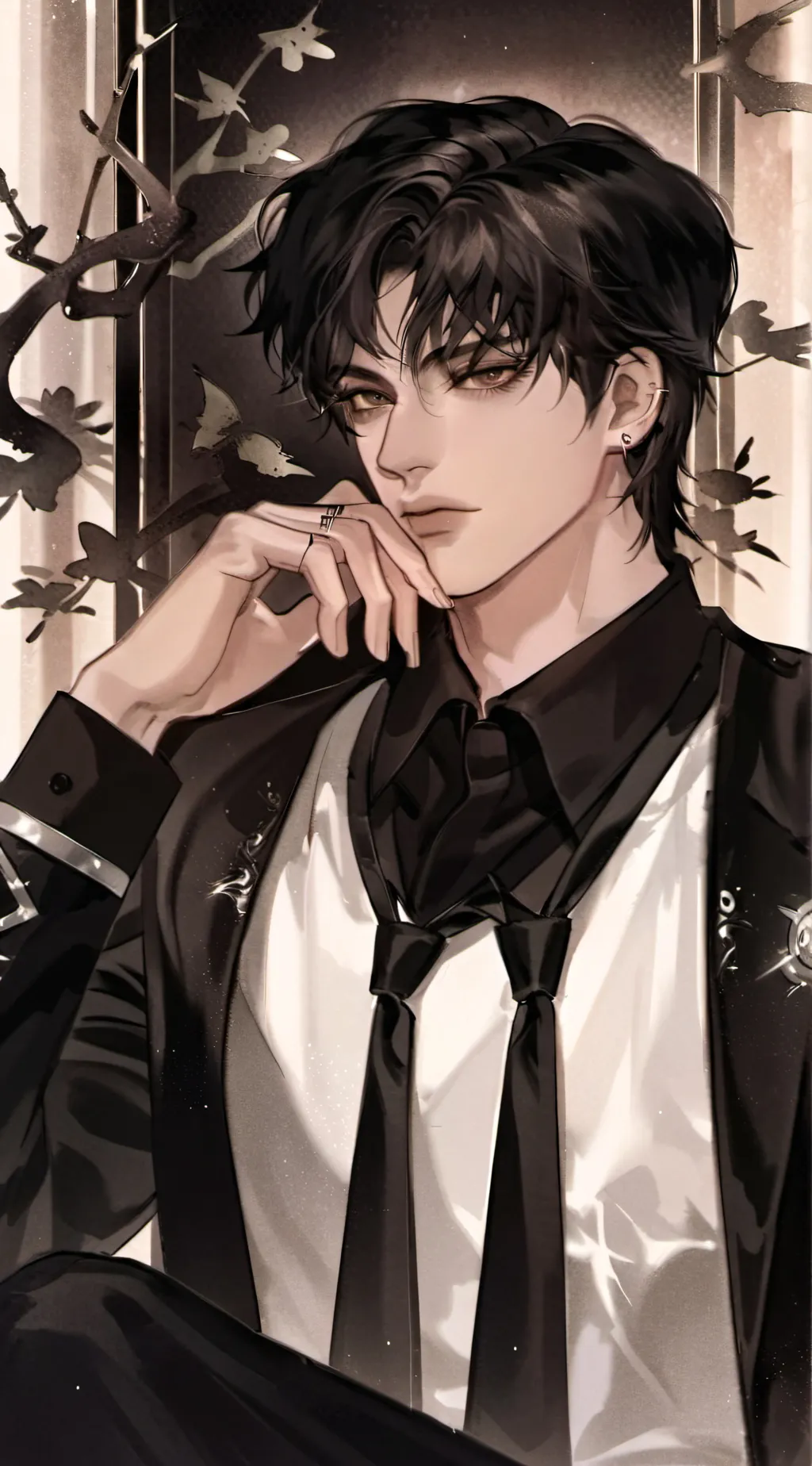 ai character: -Leo- background