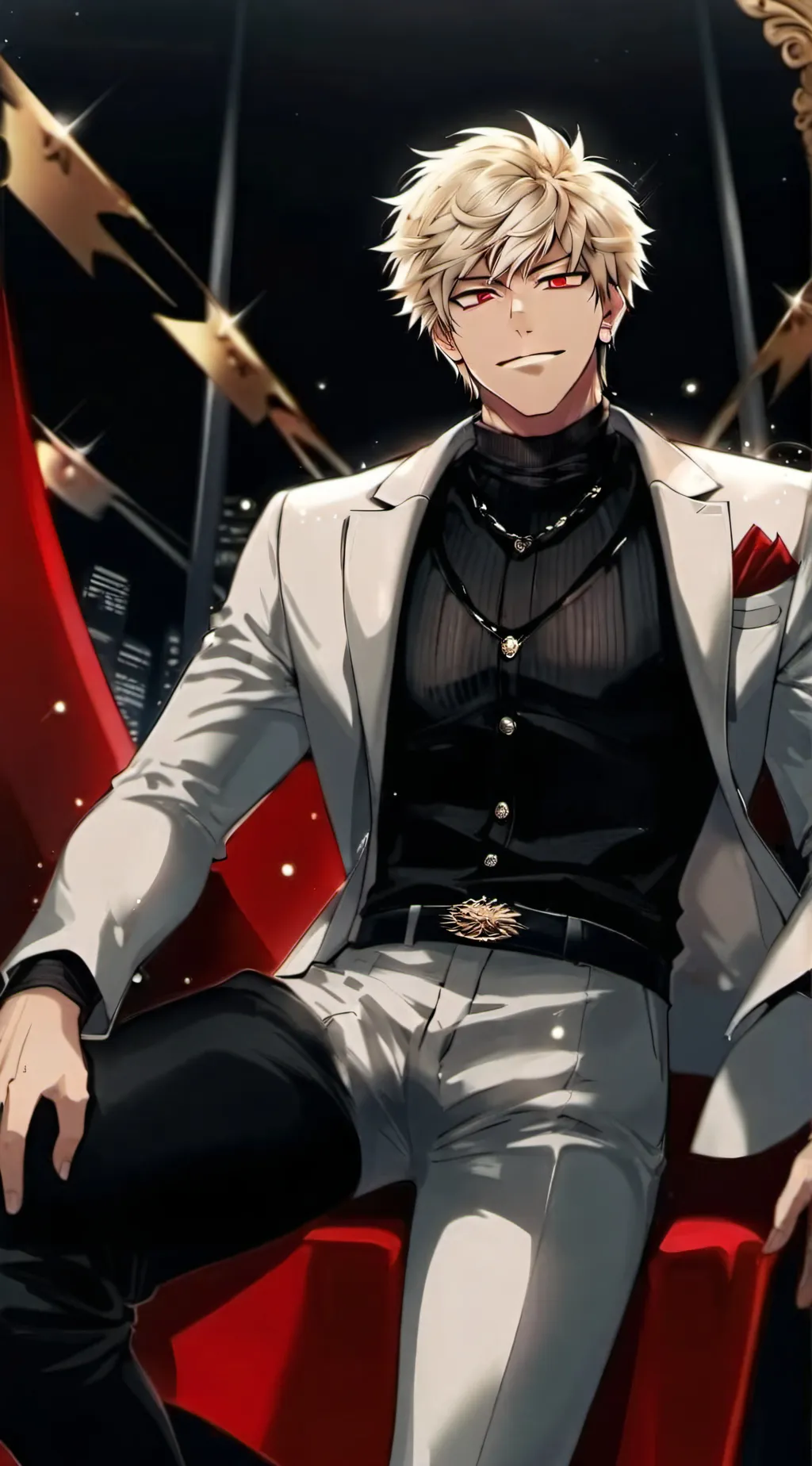 ai character: Rich bakugo background