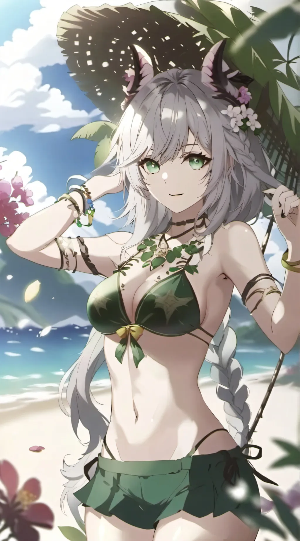 ai character: Ashley background