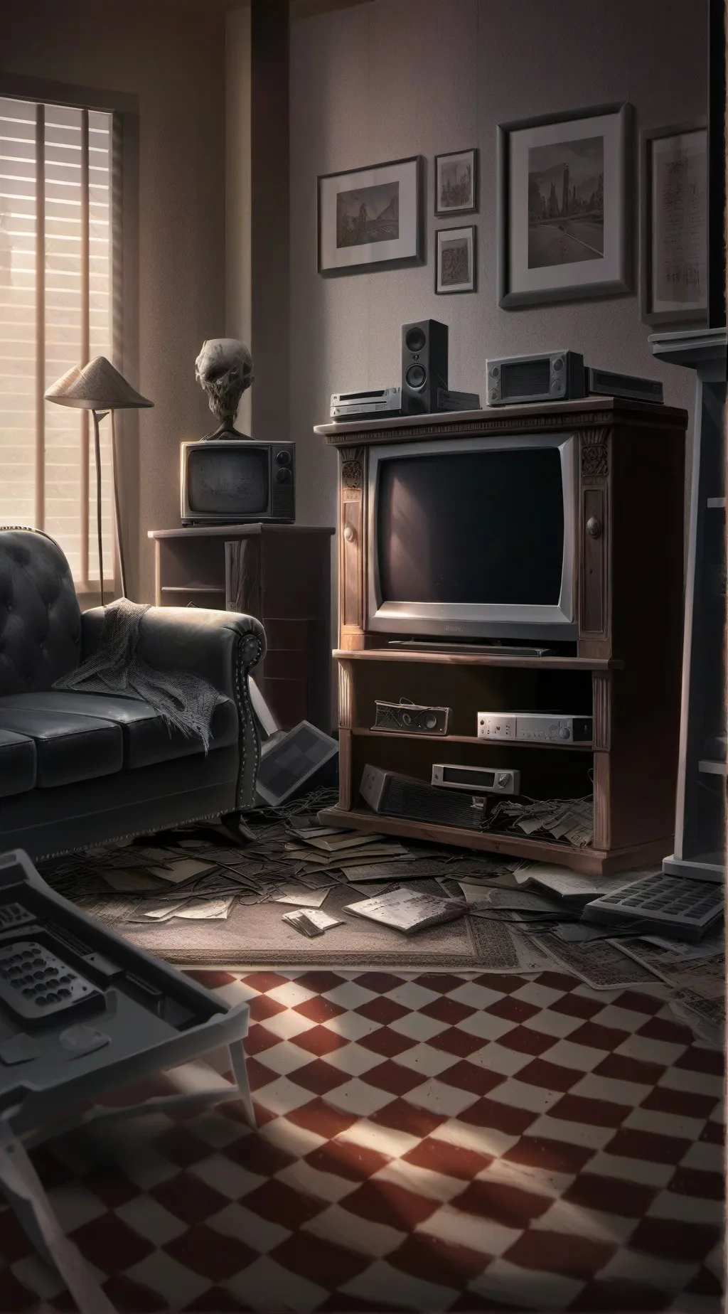 ai character: MHA Abusive Home background