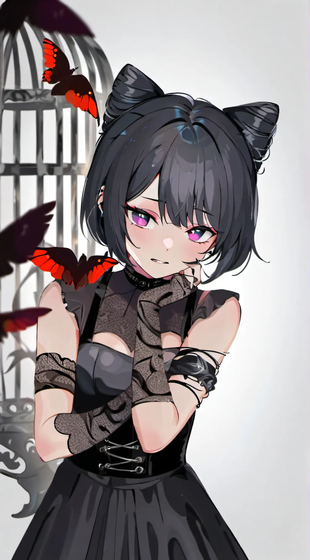 ai character: Sparkle  background