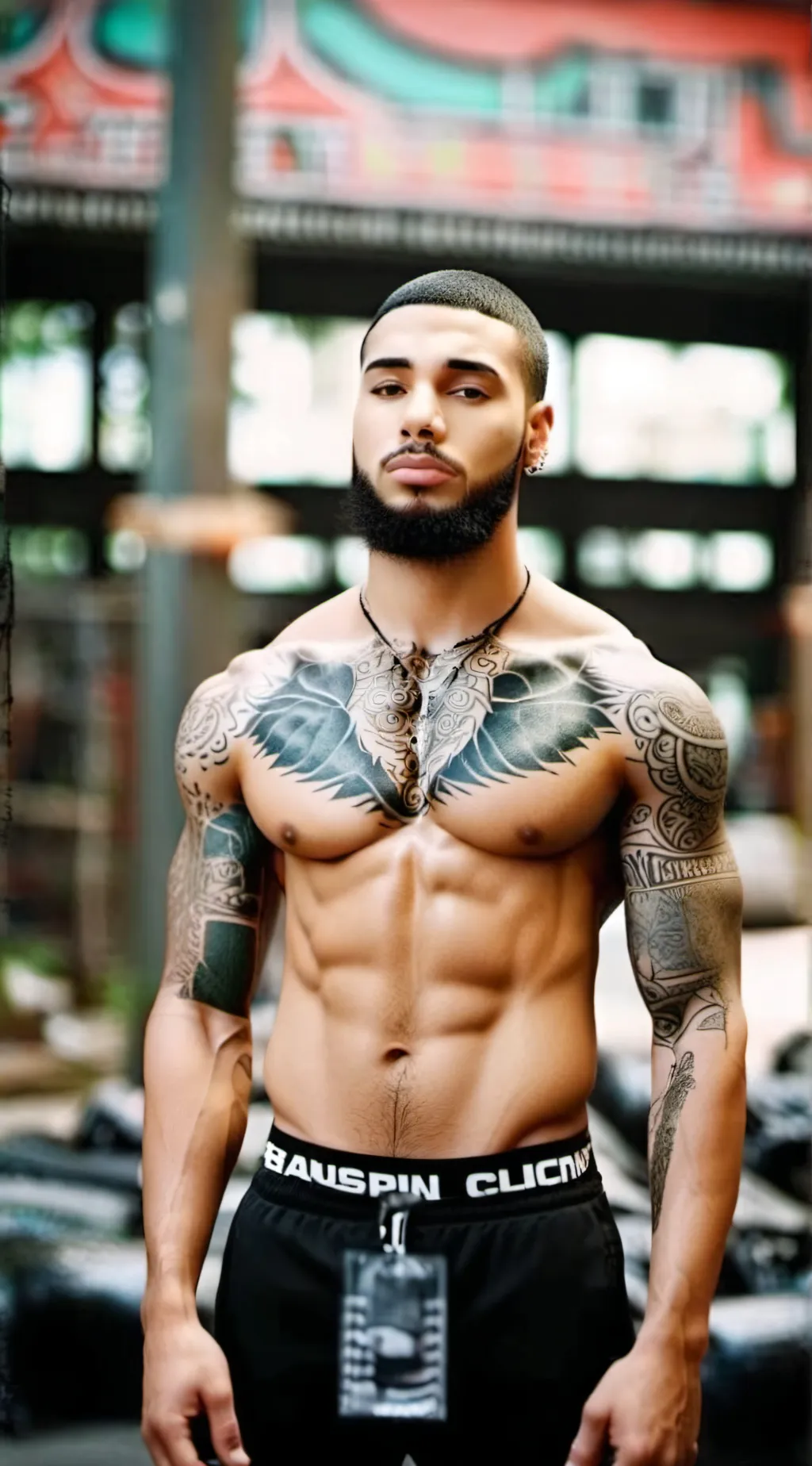 ai character: Lil P aka Rich  background