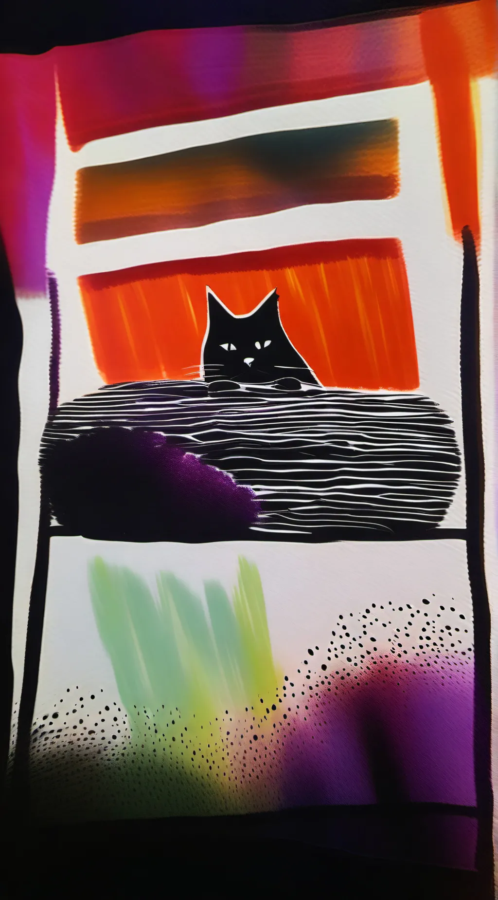 ai character: Catnap and dogday background