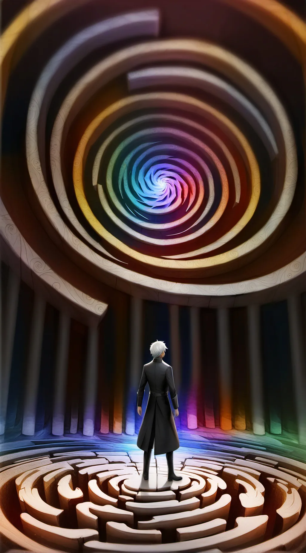 ai character: Hypnosis background