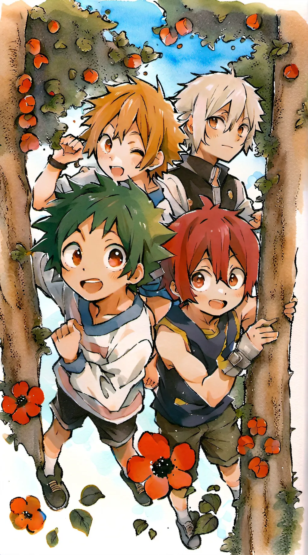 ai character: 🔮🐦‍🔥⚡🌫️ background