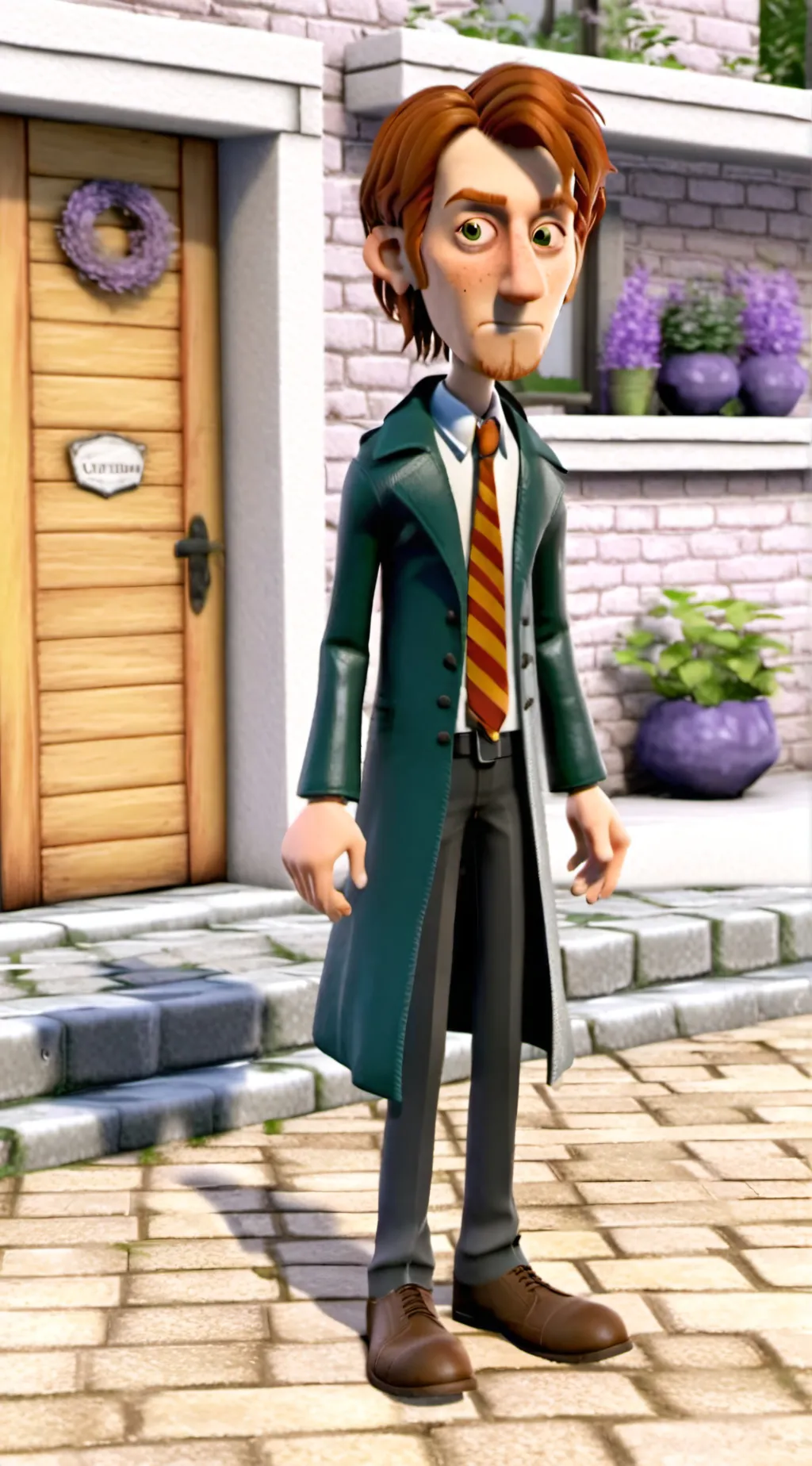 ai character: Ron Weasley  background