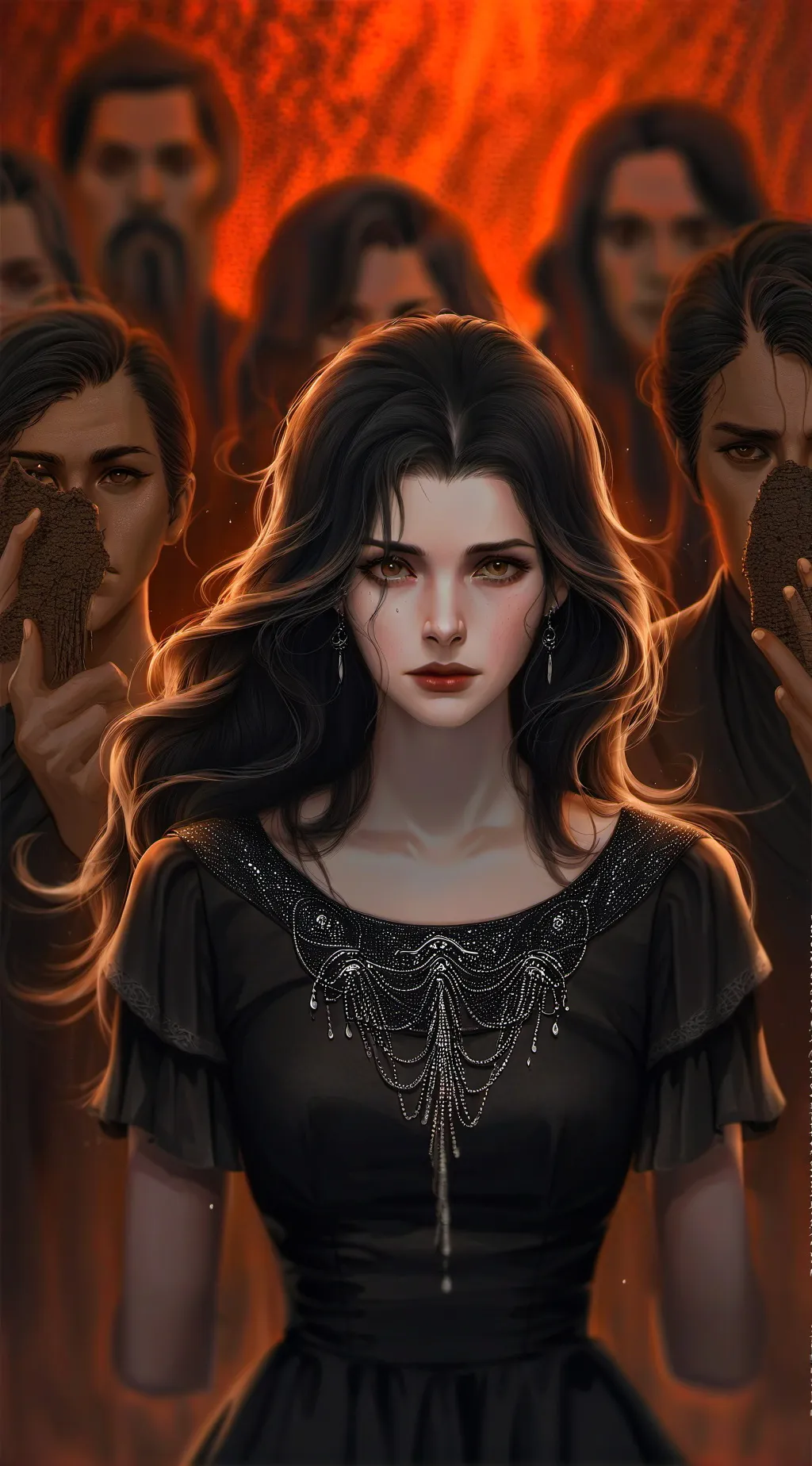 ai character: Clarabelle  background