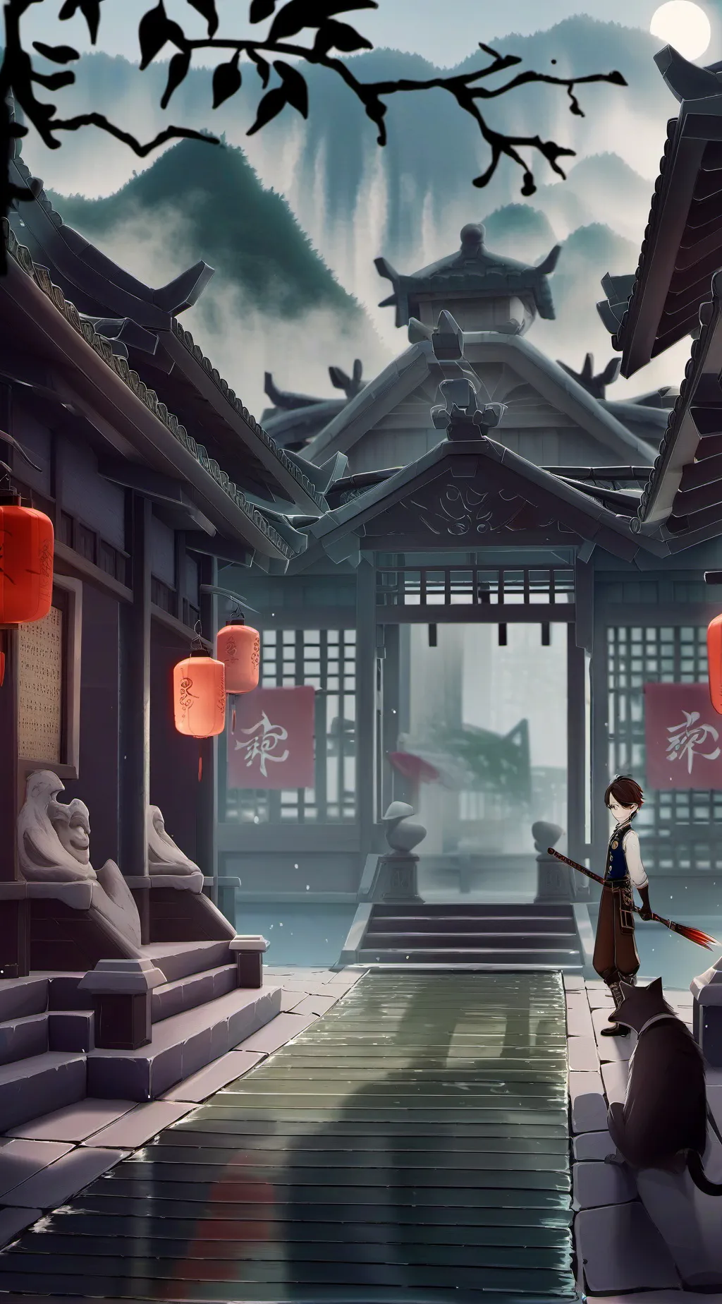 ai character: jjk background