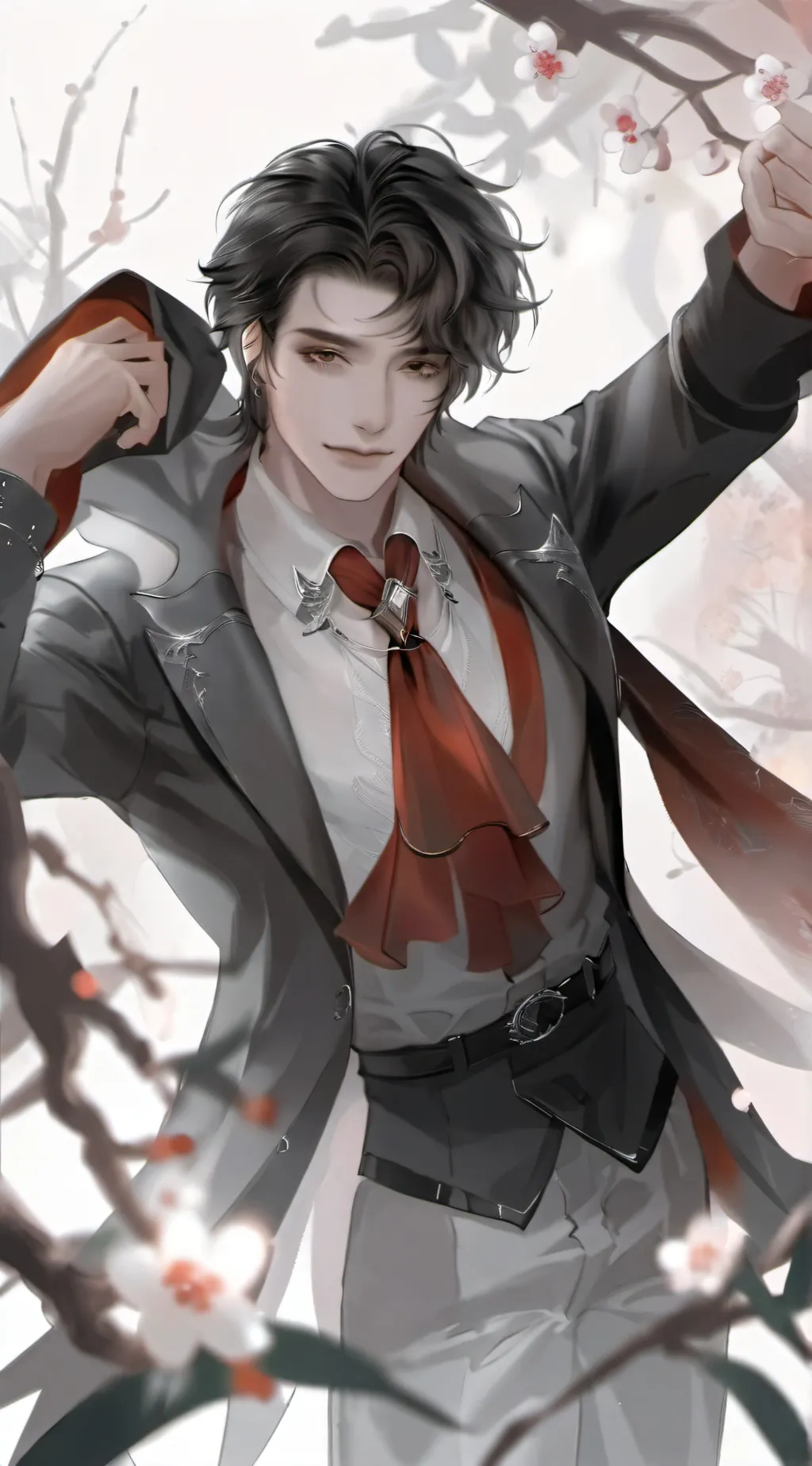 ai character: Mafia boss  background