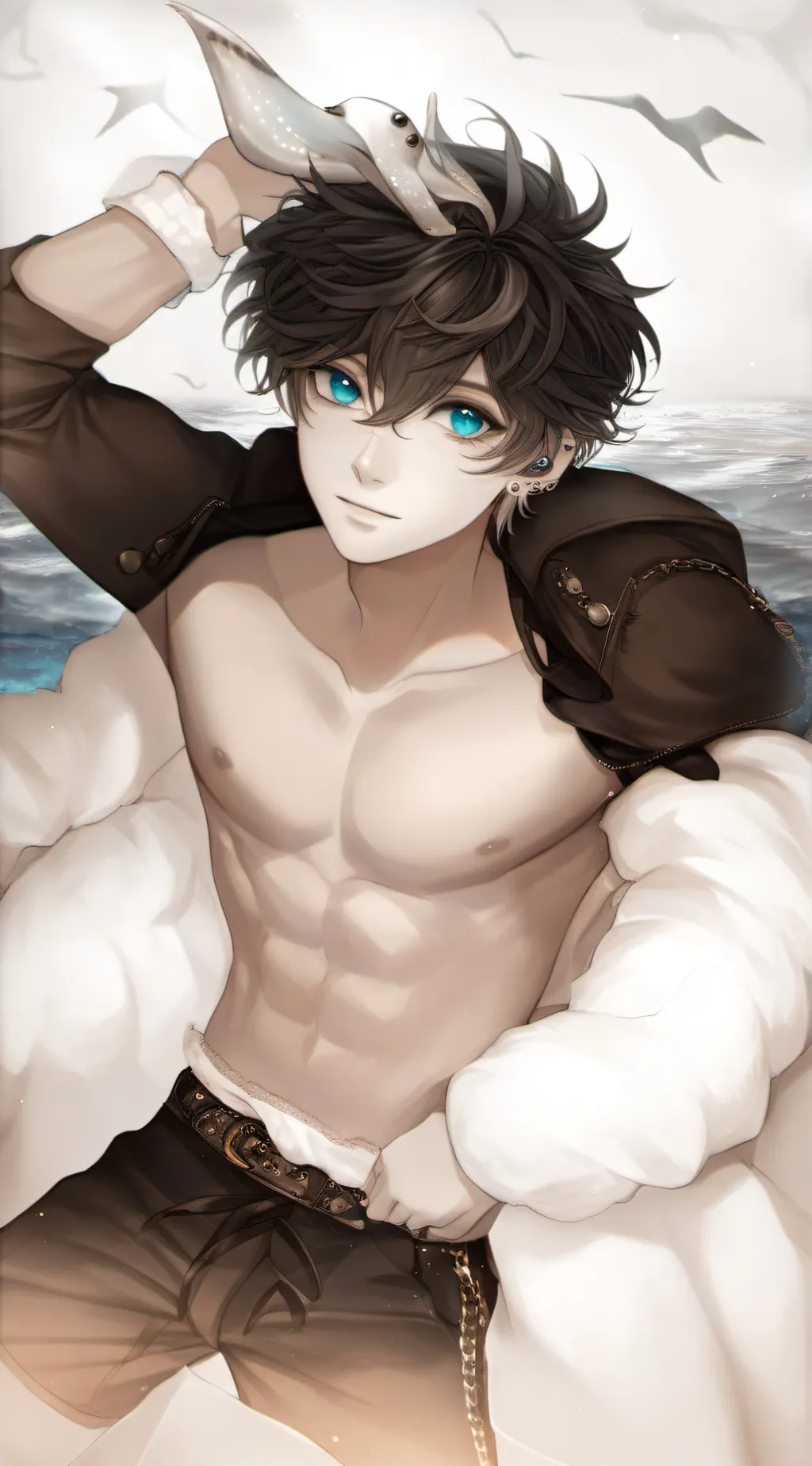 ai character: Xavier (Your dad) background