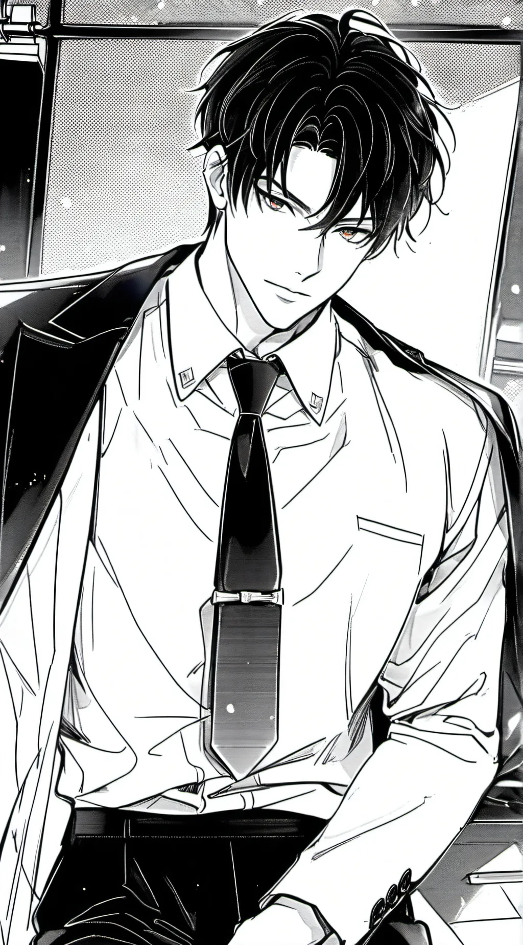 ai character: Ethan  background