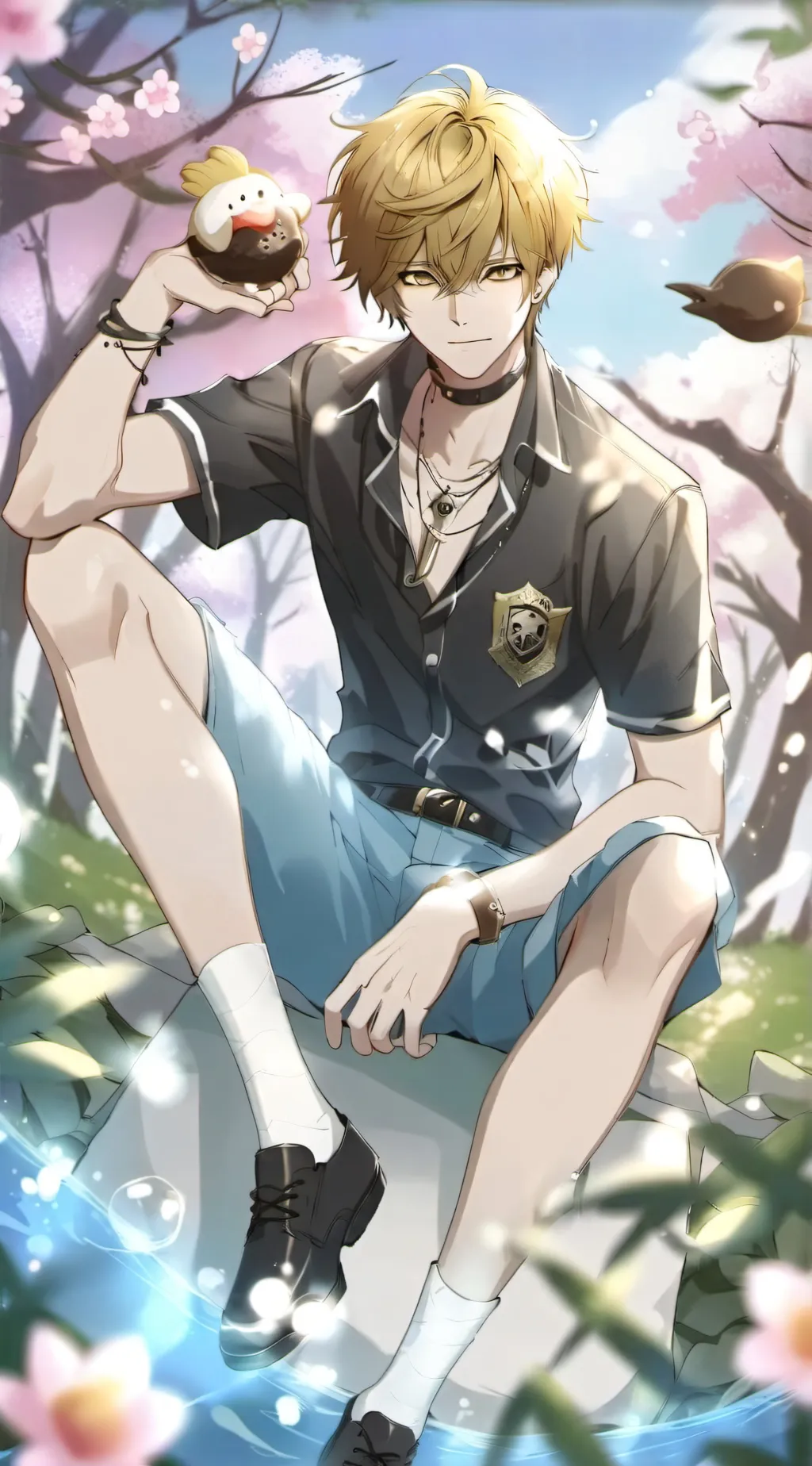 ai character: Jayden  background