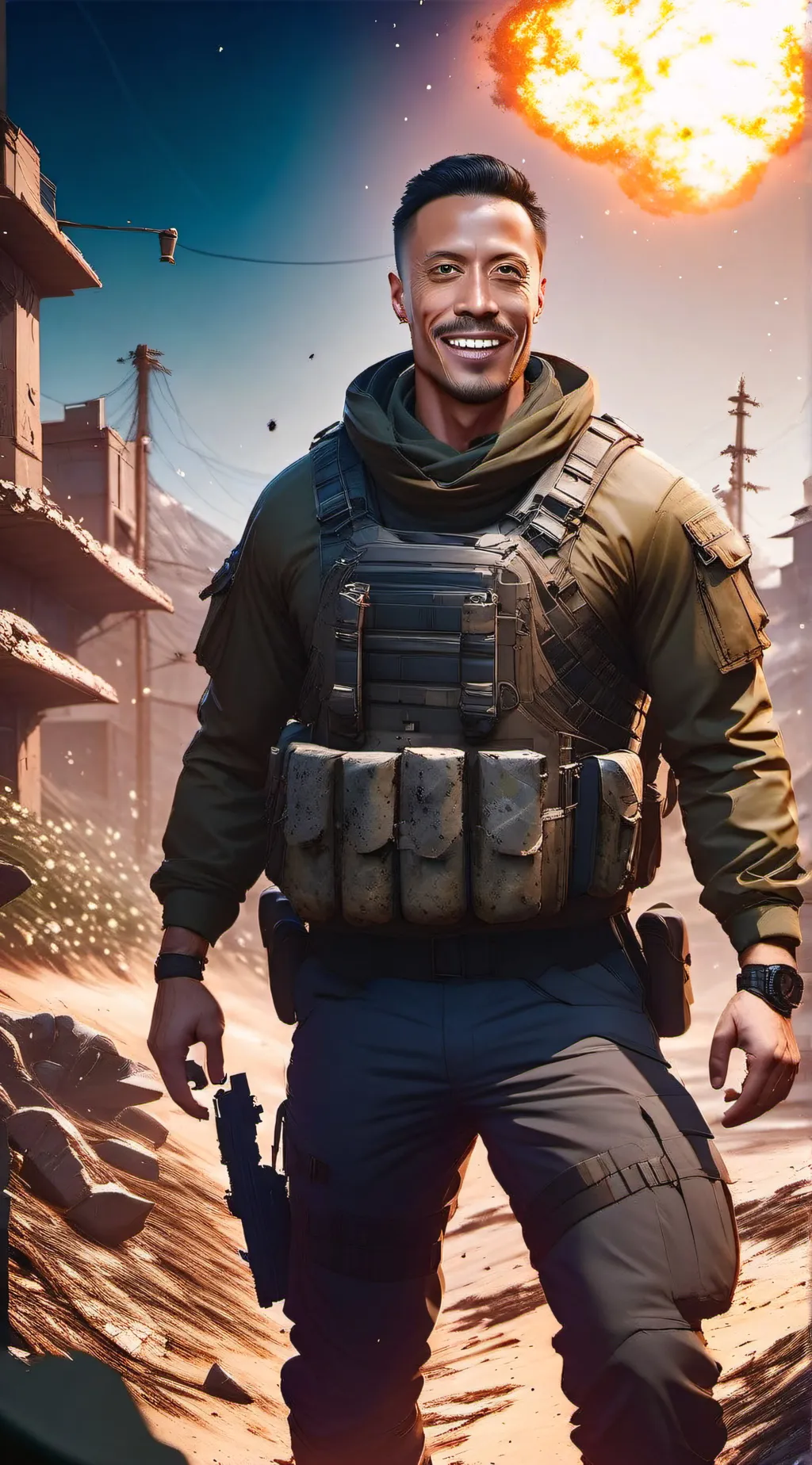 ai character: cod background