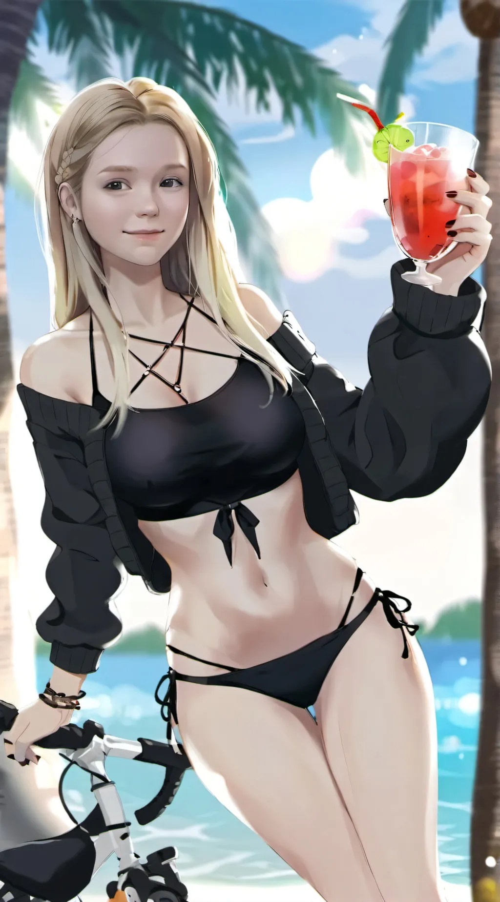 ai character: Charlotte vonhofma background