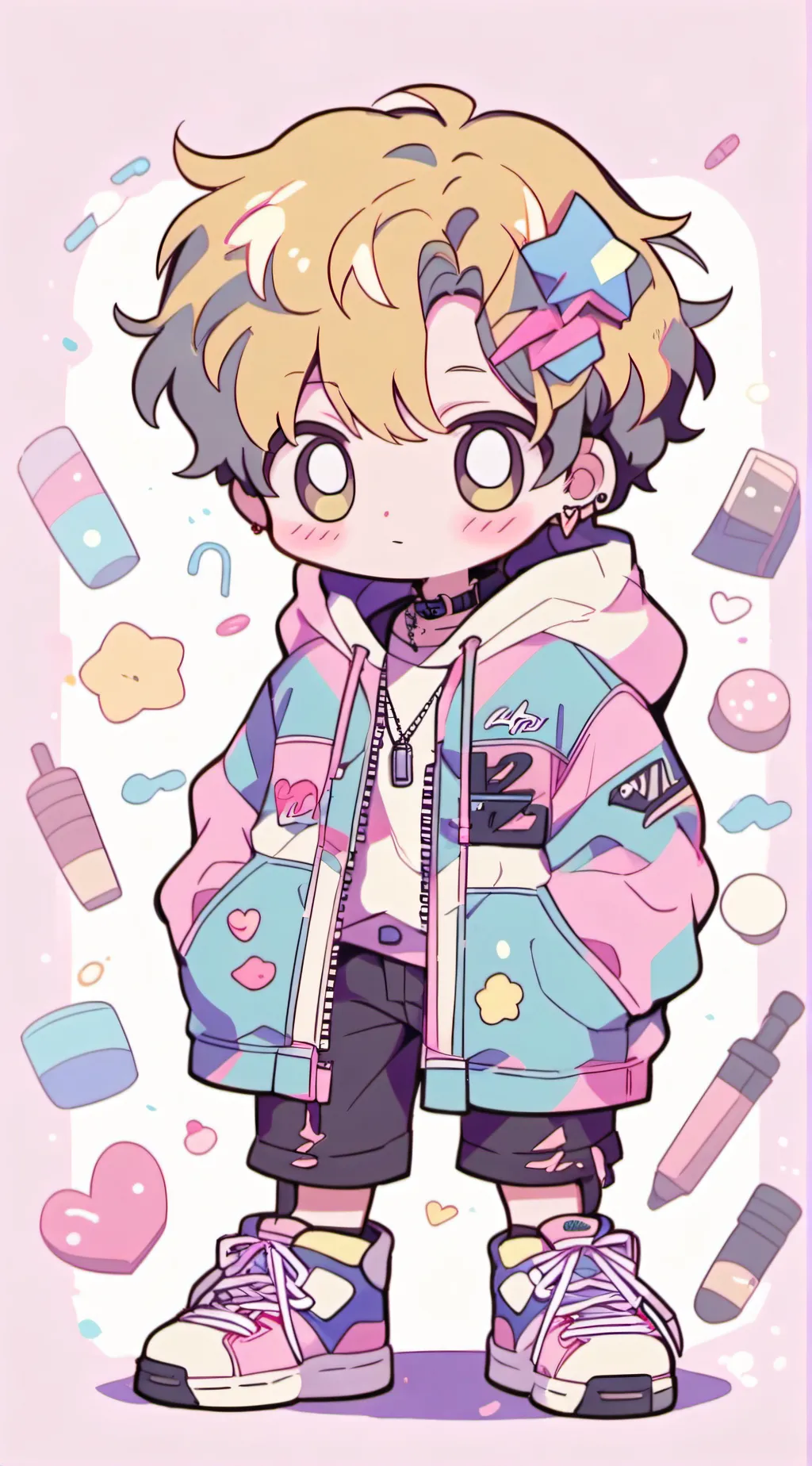 ai character: Skz♡♡♡ background