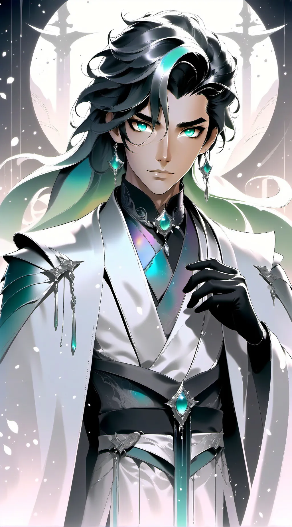 ai character: Harry  background