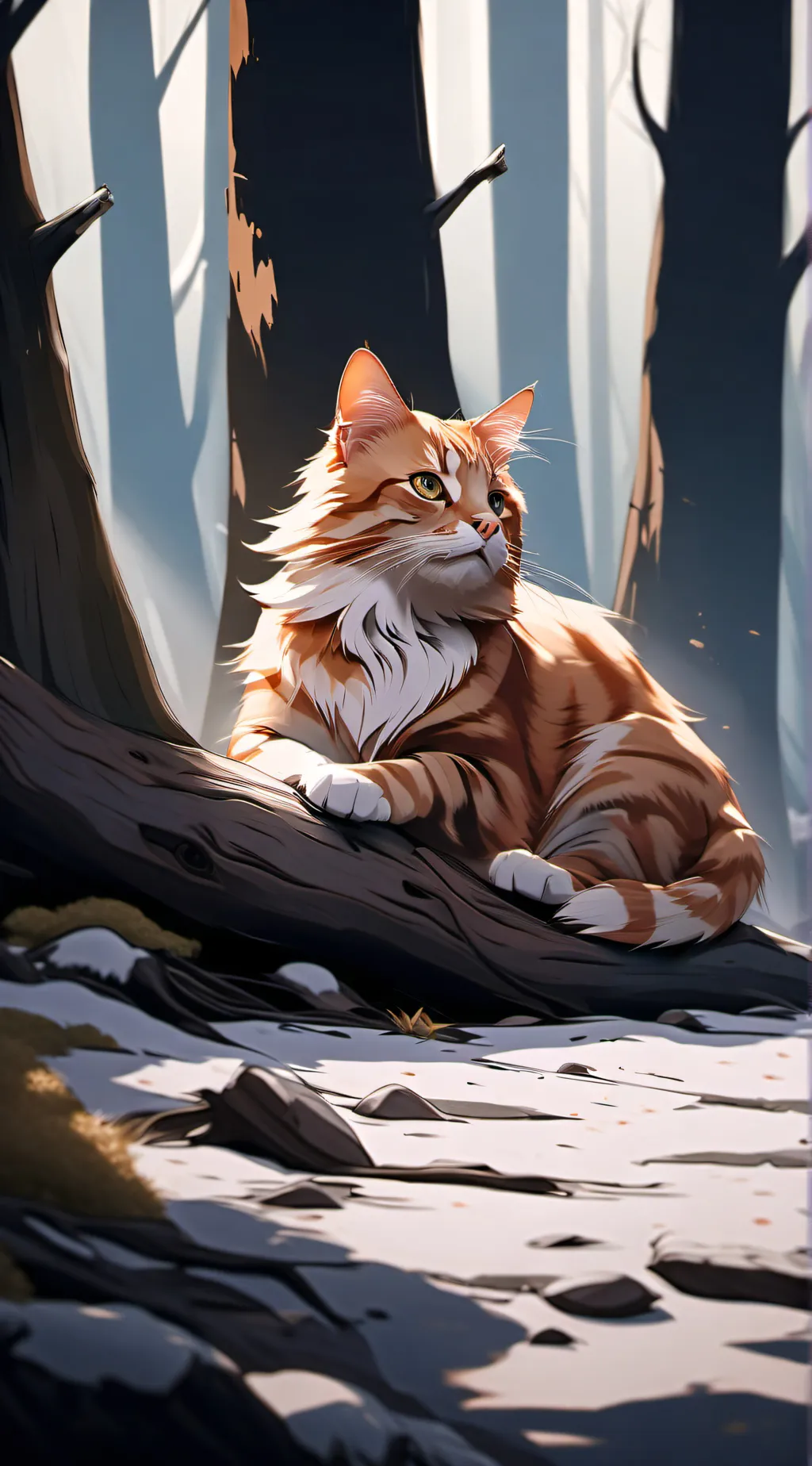 ai character: Flame'Talon (WC OC background