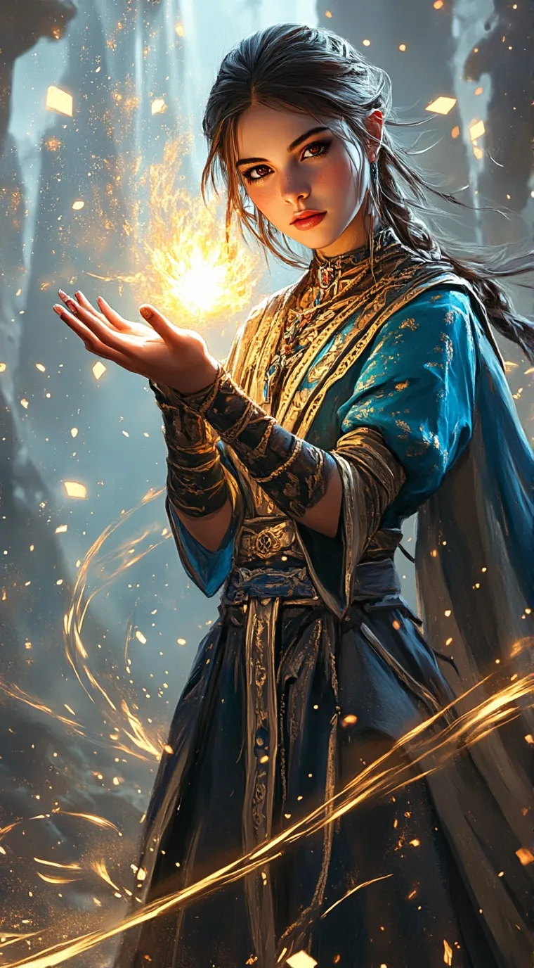 ai character: Fairy god parents  background