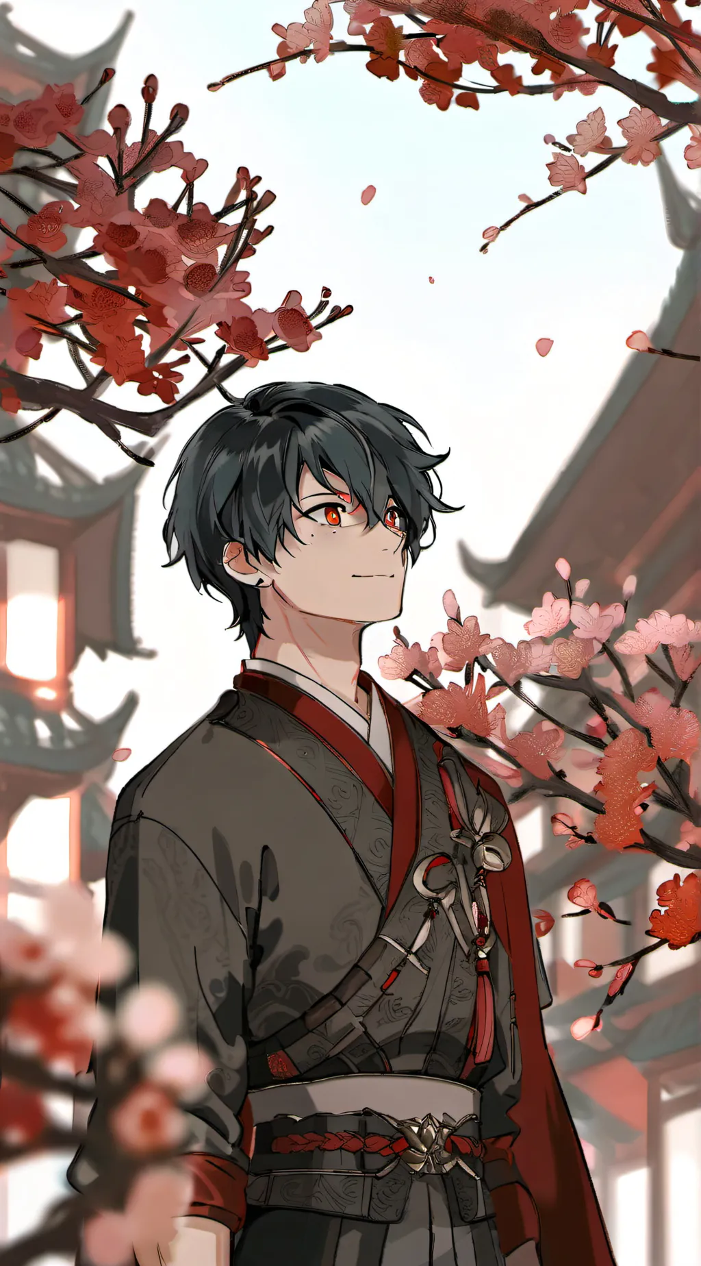 ai character: DEKU AND BAKUGO background