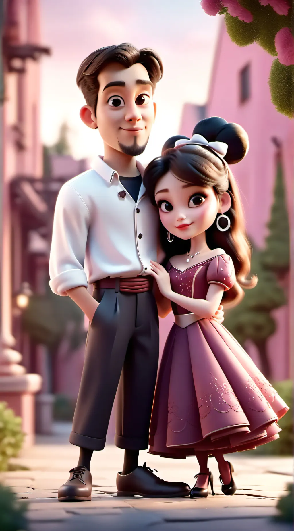 ai character: cat in ohio background