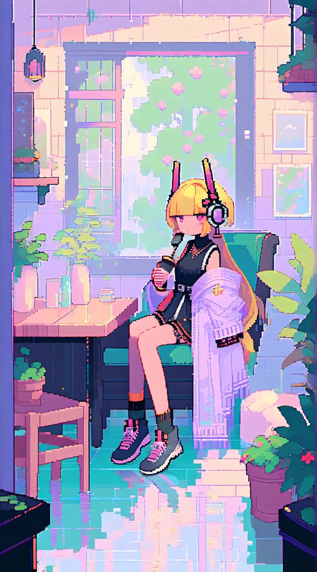 ai character: ★Sunny★ background