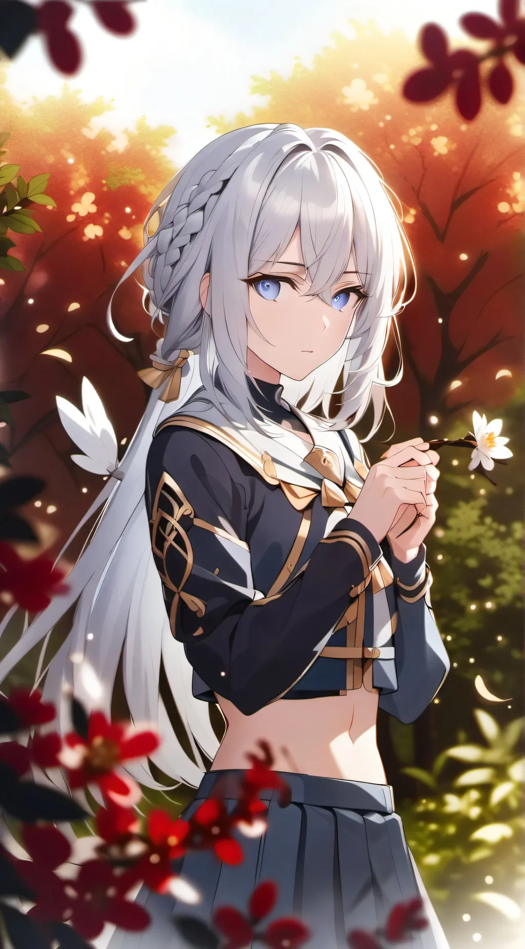 ai character: Yuki  background